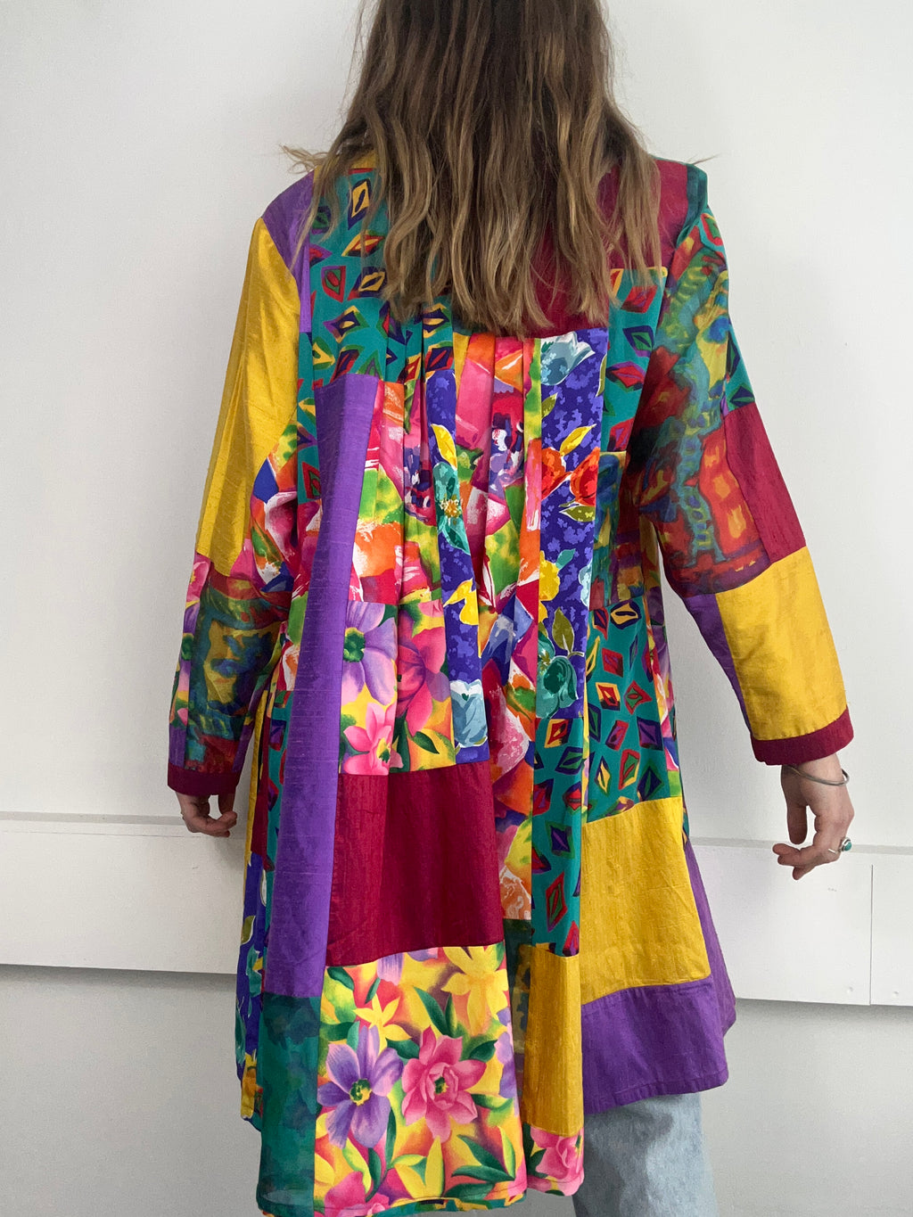 Silk 80's Kimono Size 14