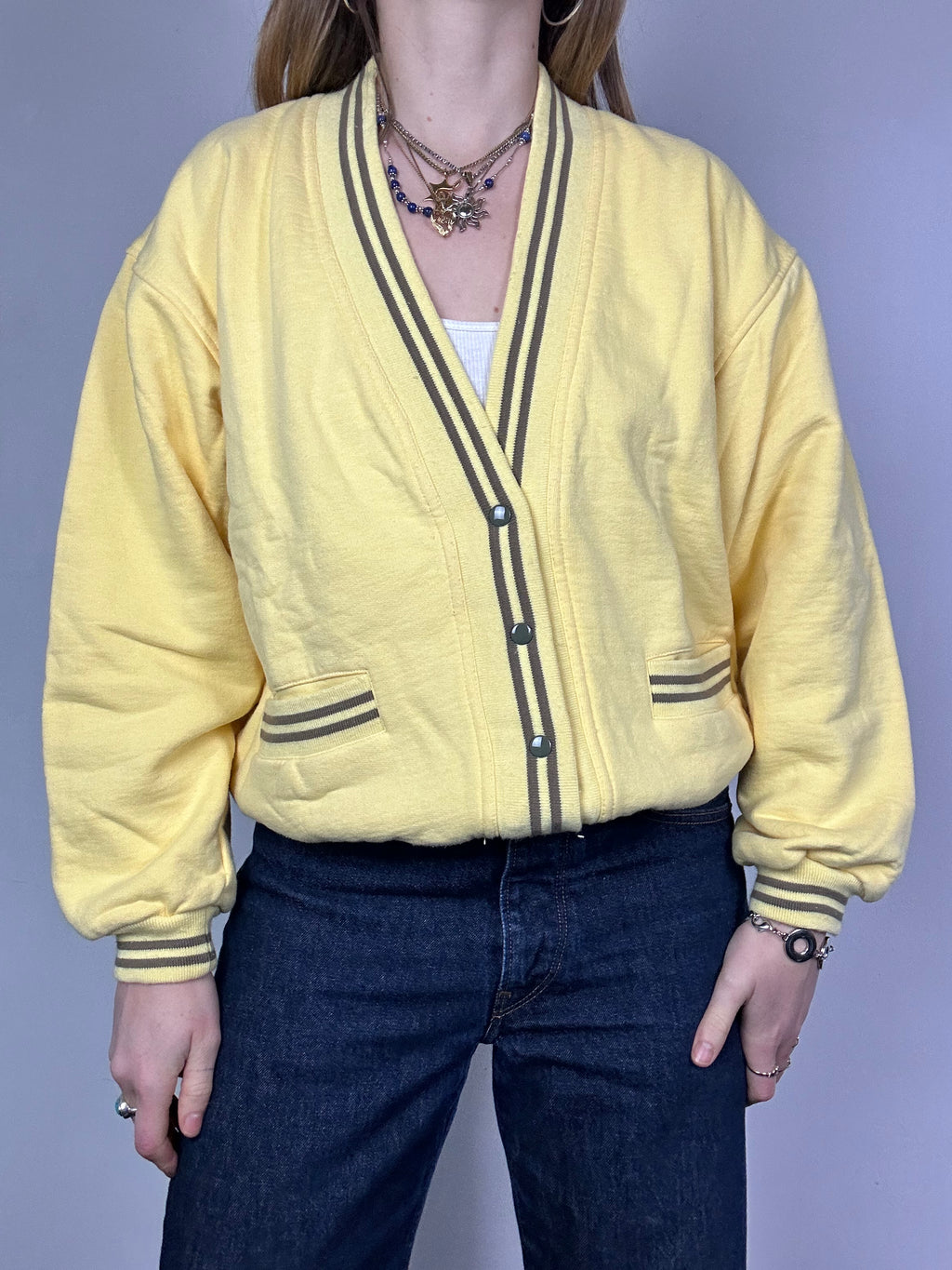Lemon 80's Cardi Size 10/12