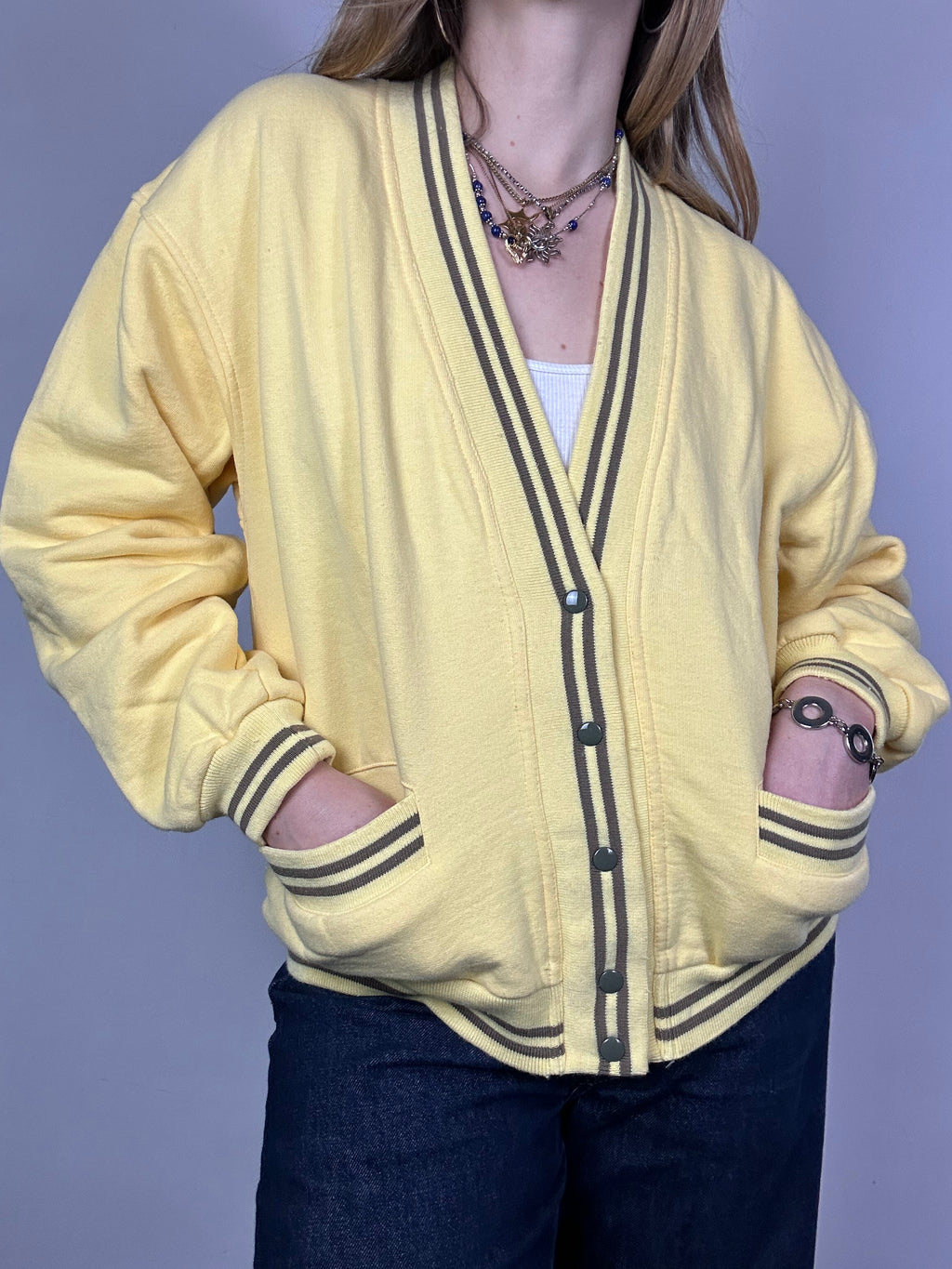 Lemon 80's Cardi Size 10/12