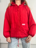Red 80's Jacket Size M