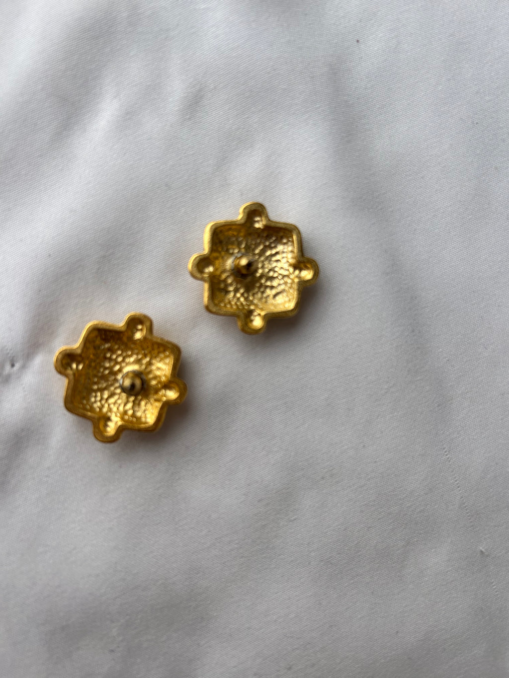 80's Gold Plated Earrings