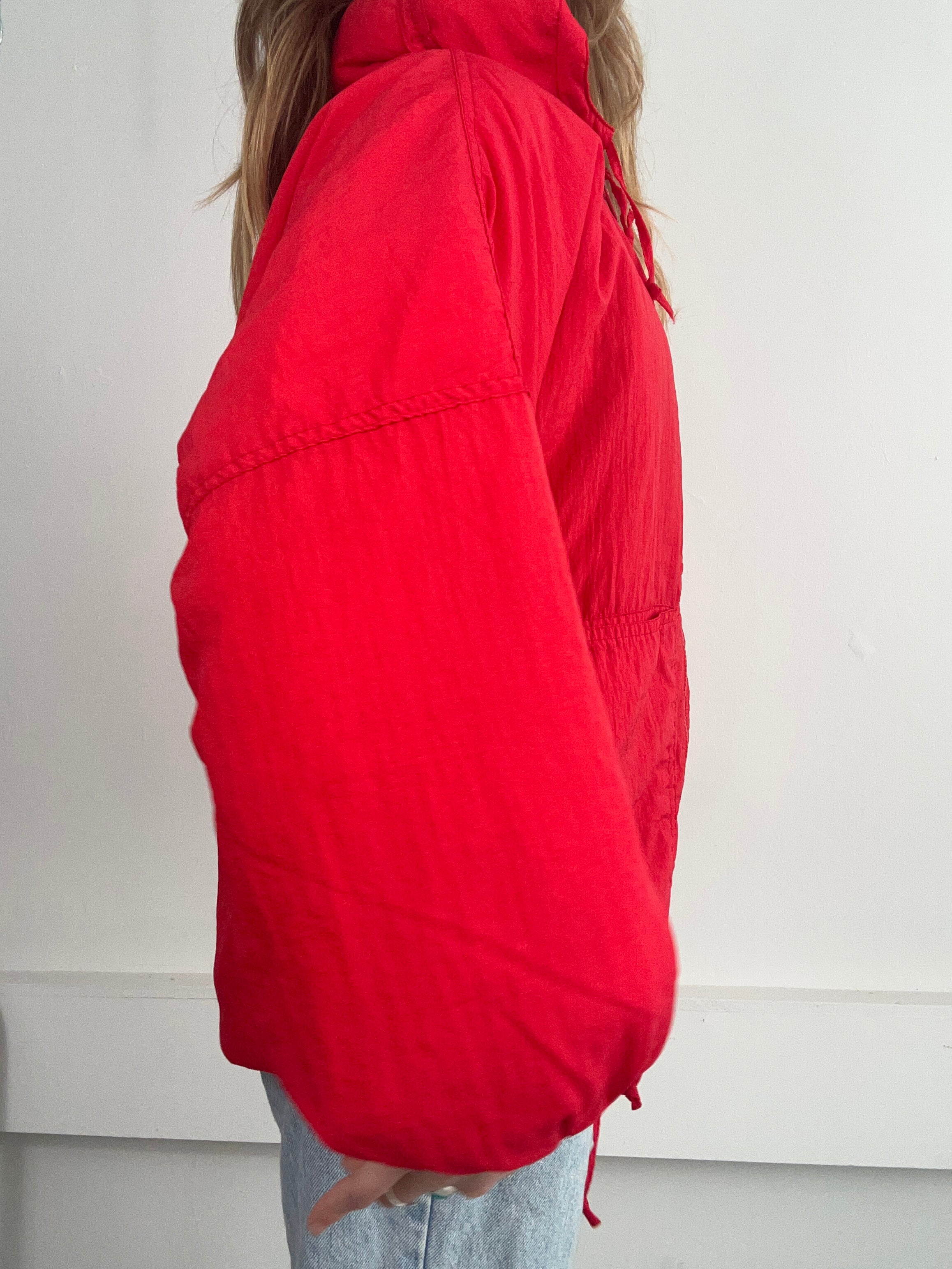 Red 80's Jacket Size M