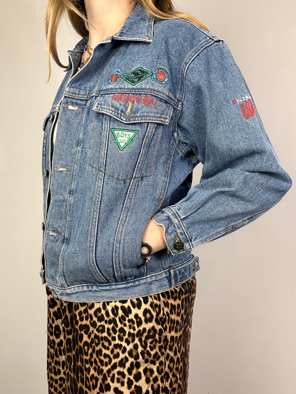 80's Denim Jacket Size S