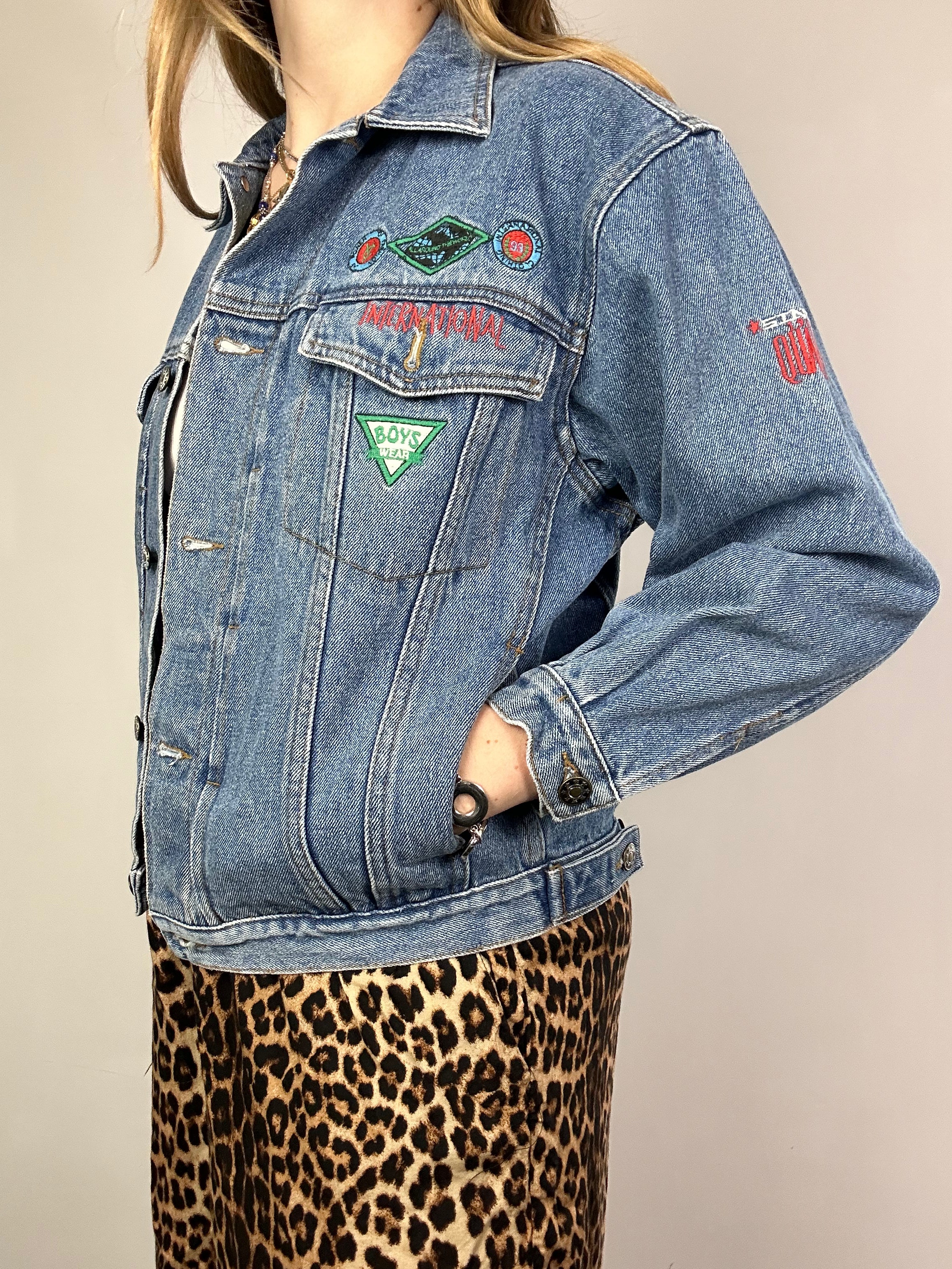 80's Denim Jacket Size S