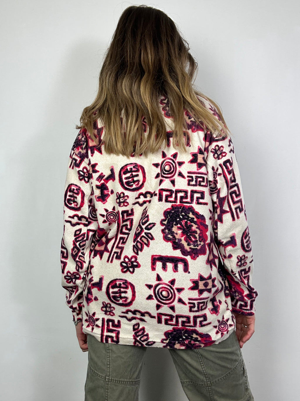 High Neck 80's Fleece Size M