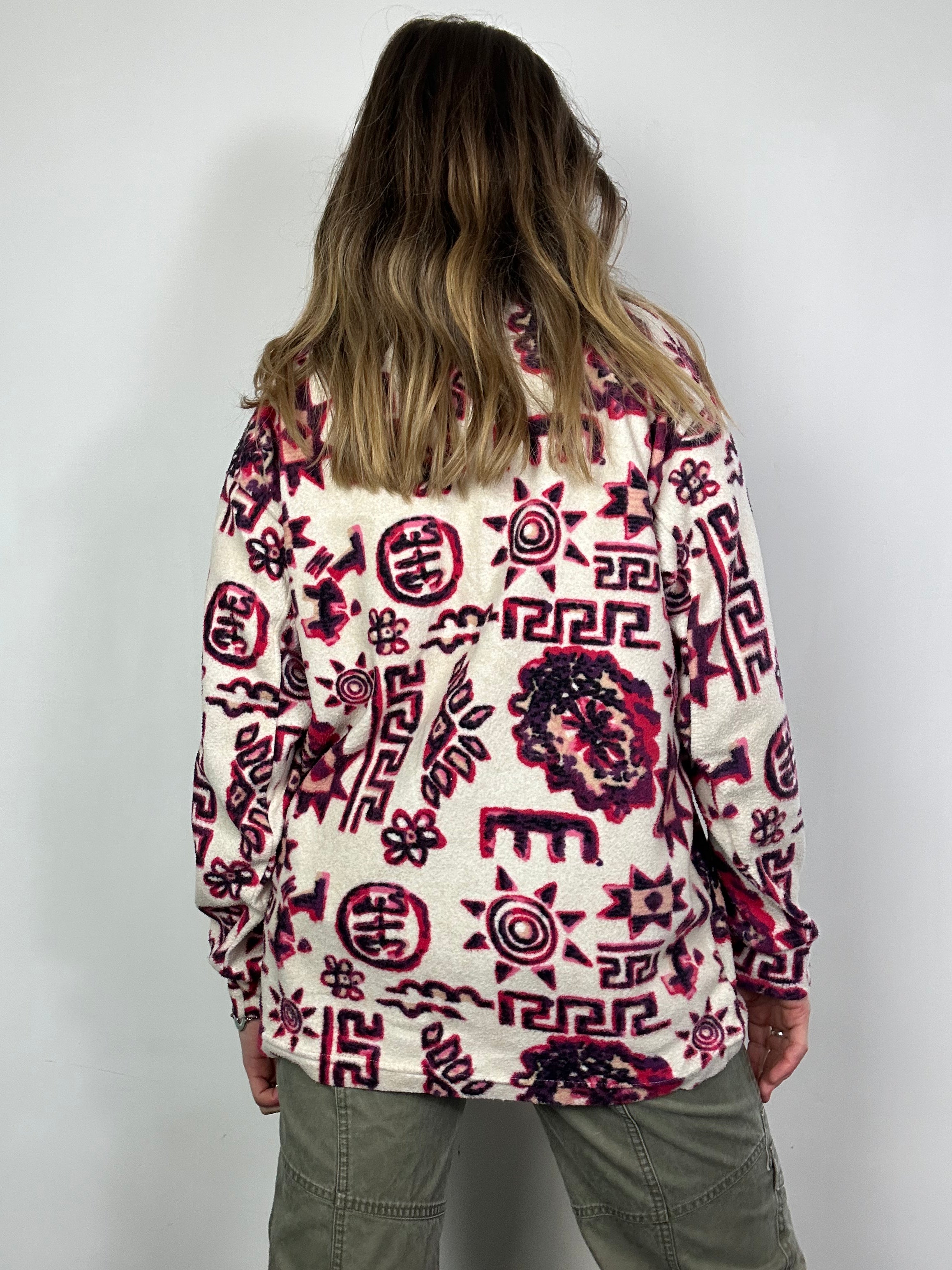 High Neck 80's Fleece Size M
