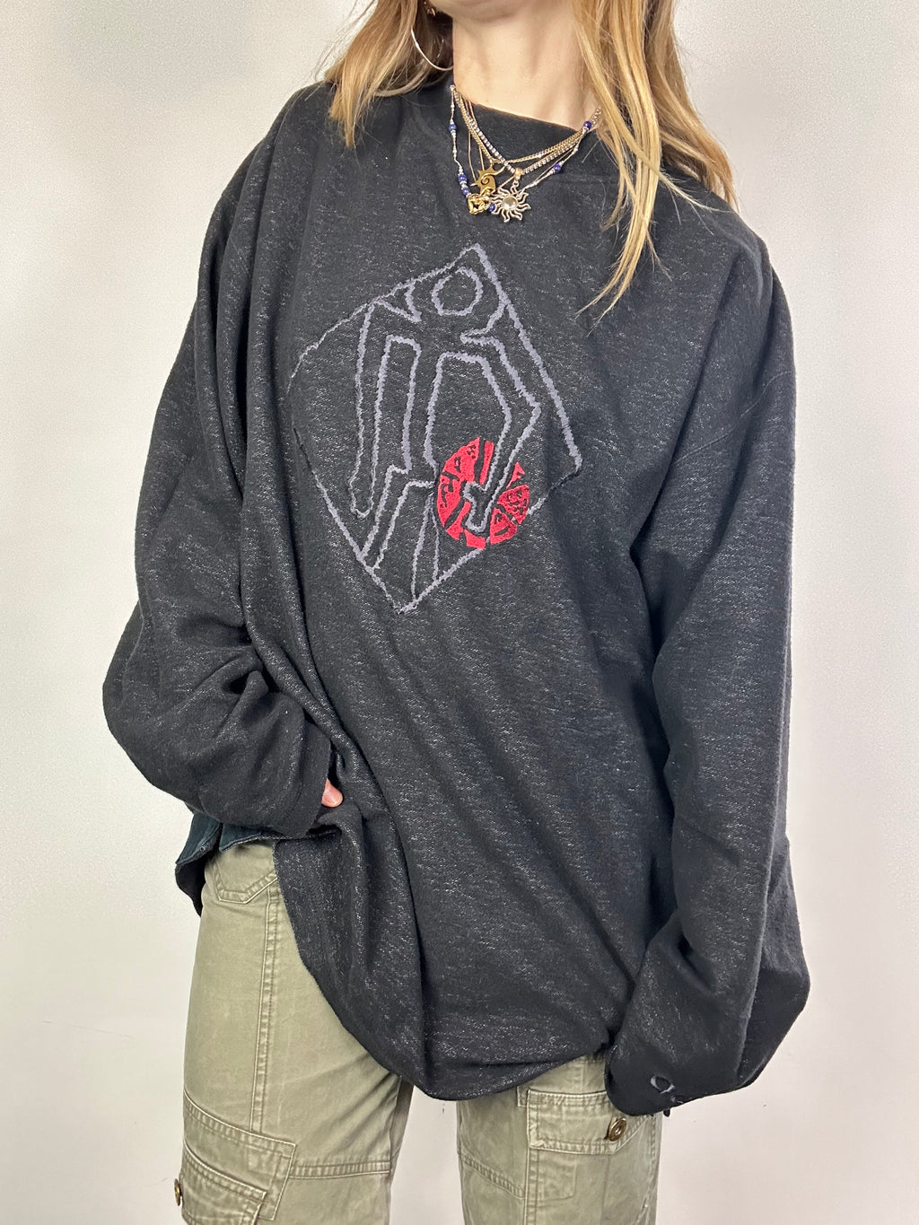 Adidas 90's Basketball Sweater Size XL