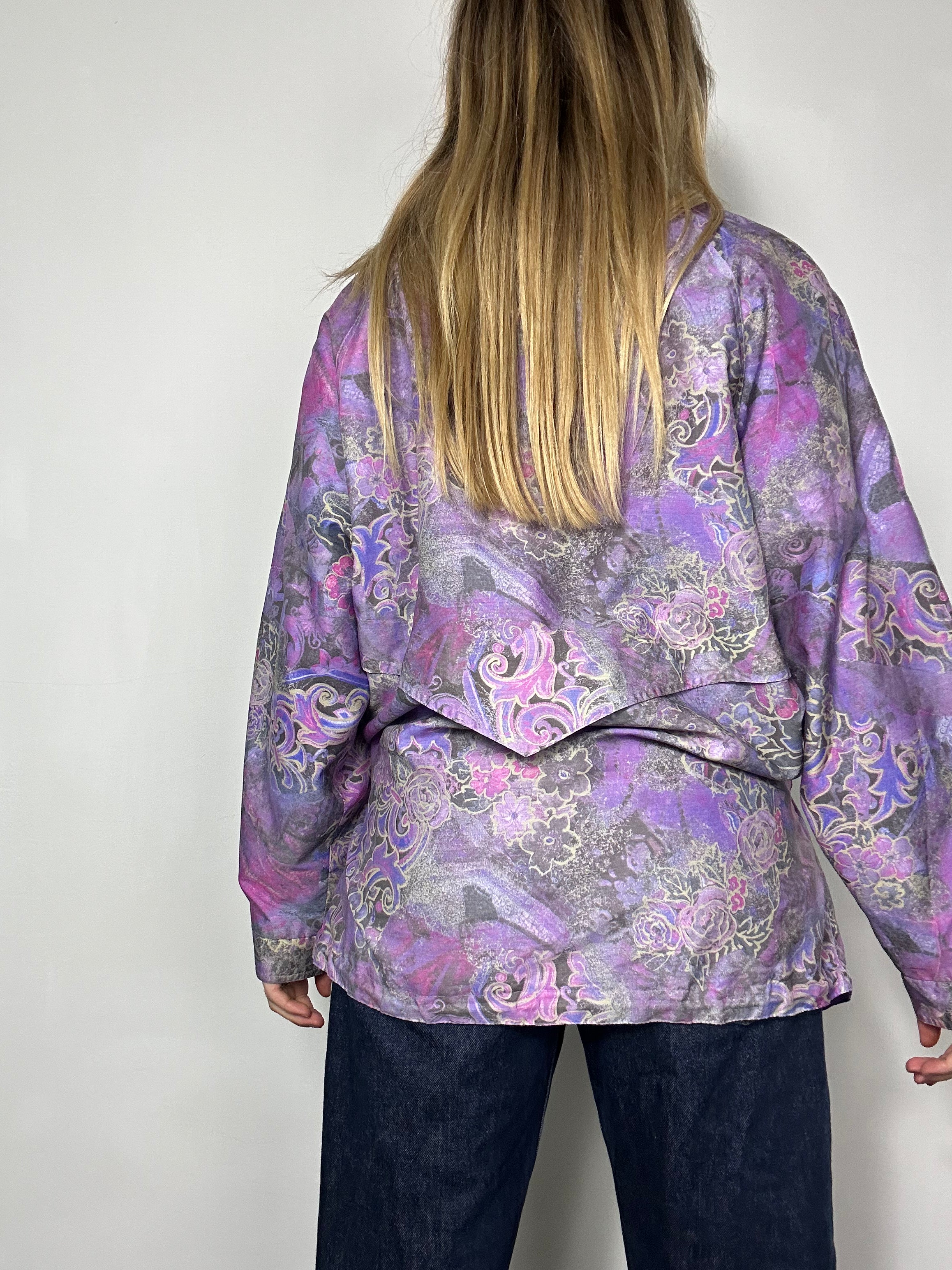Lilac 80's Jacket Size M