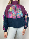 Swirl Track Jacket 80's Size 10