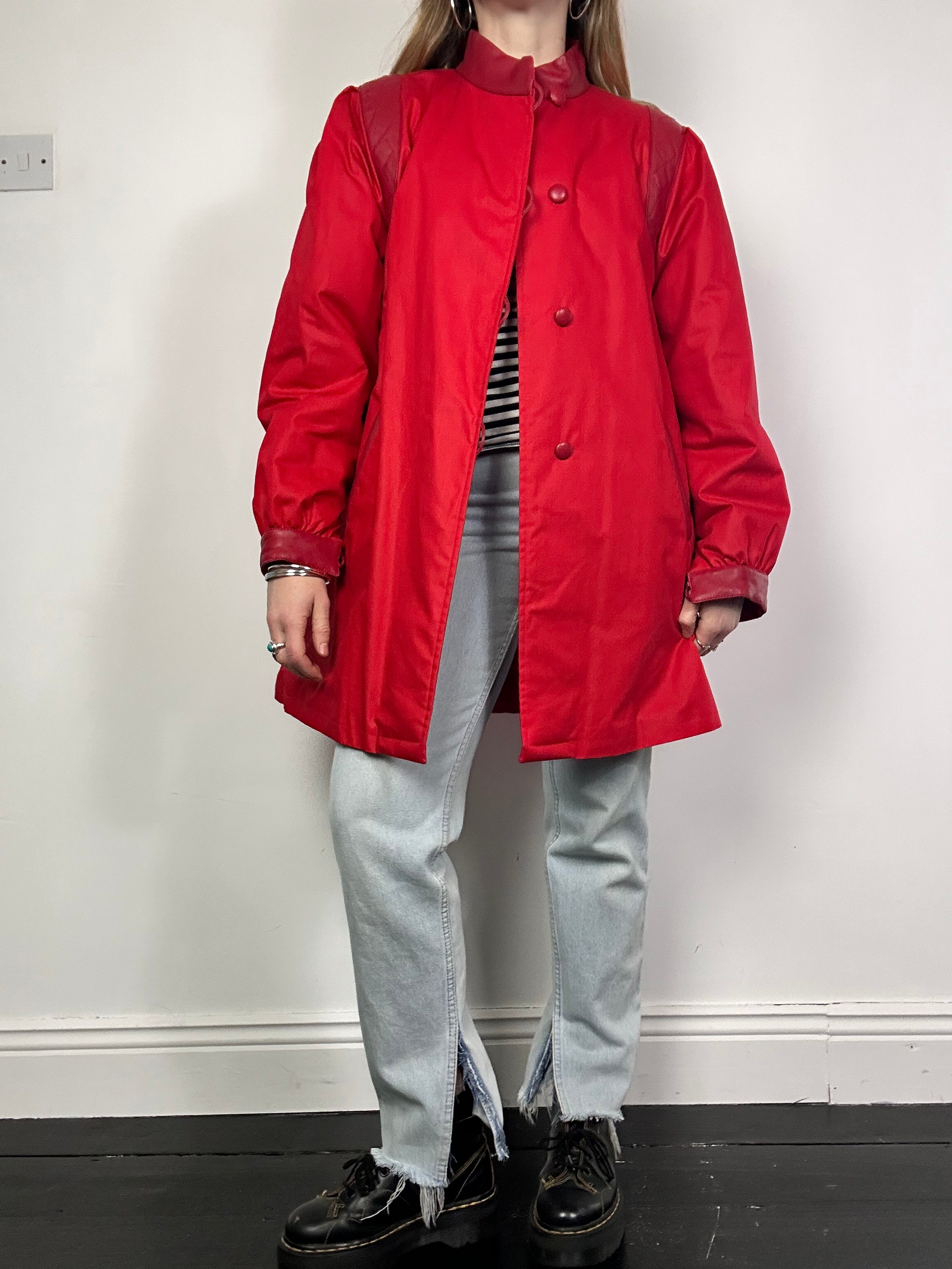 80's Red Coat Size 12