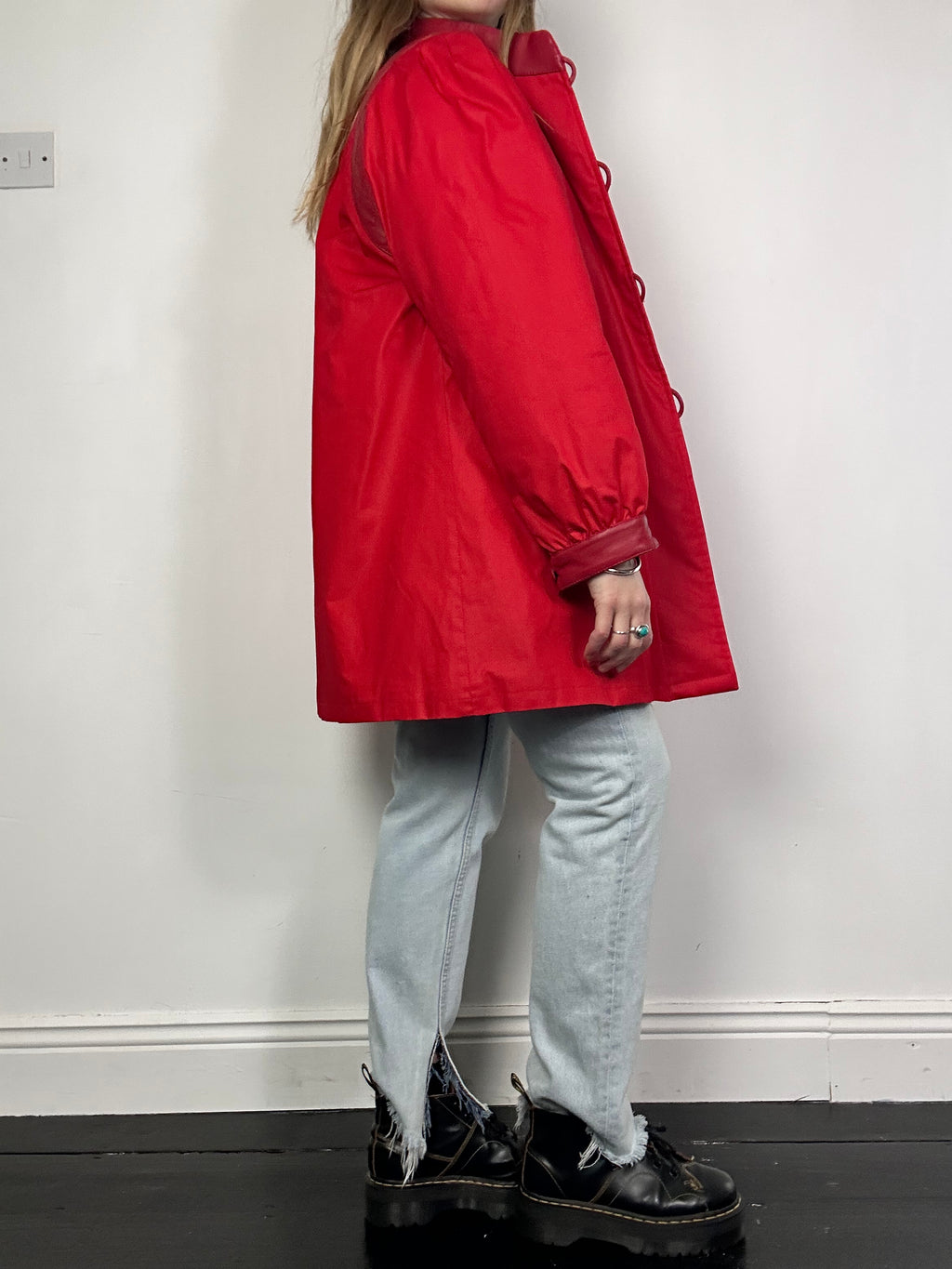80's Red Coat Size 12