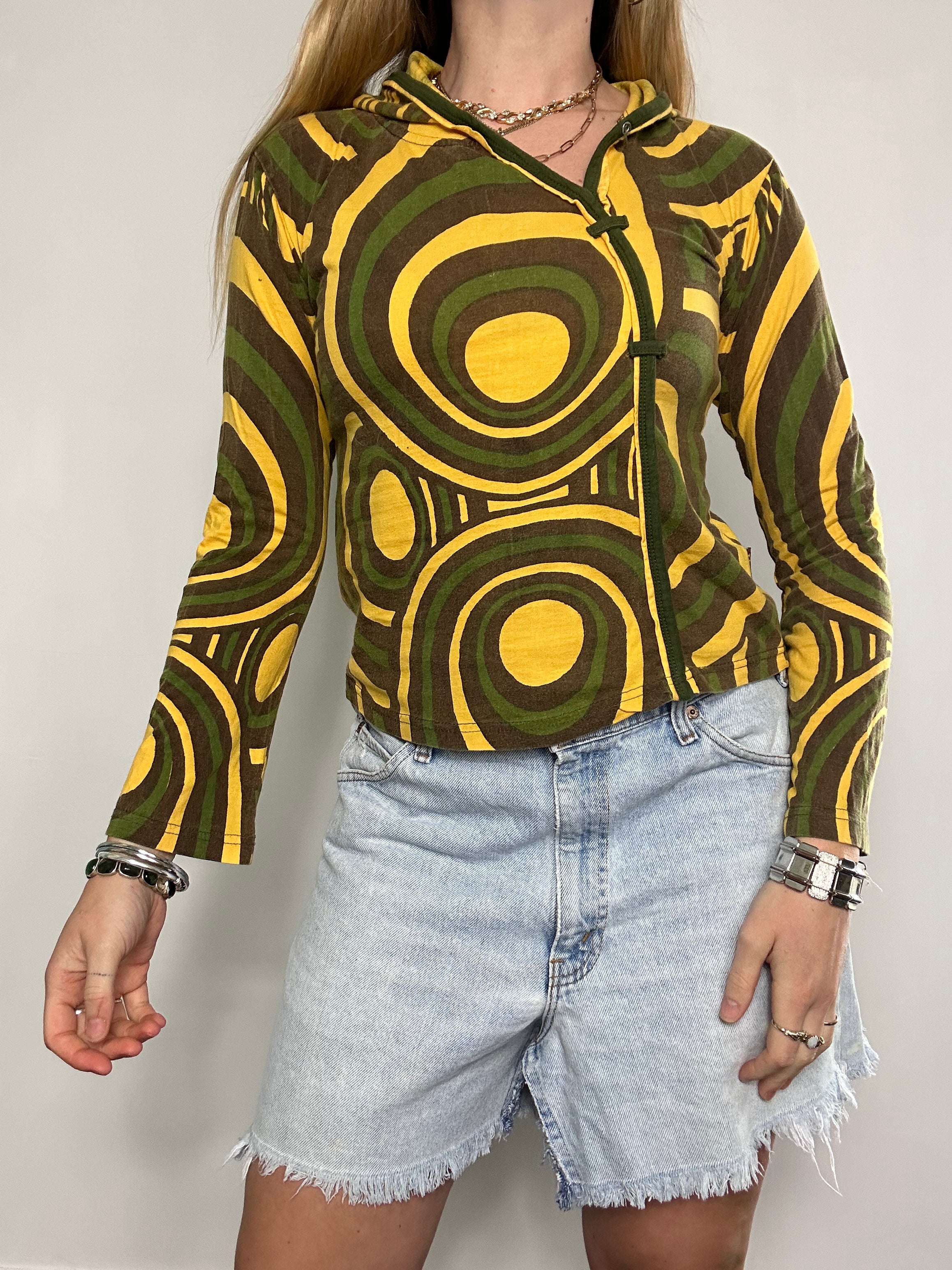 sWirl hooded Top Size 10