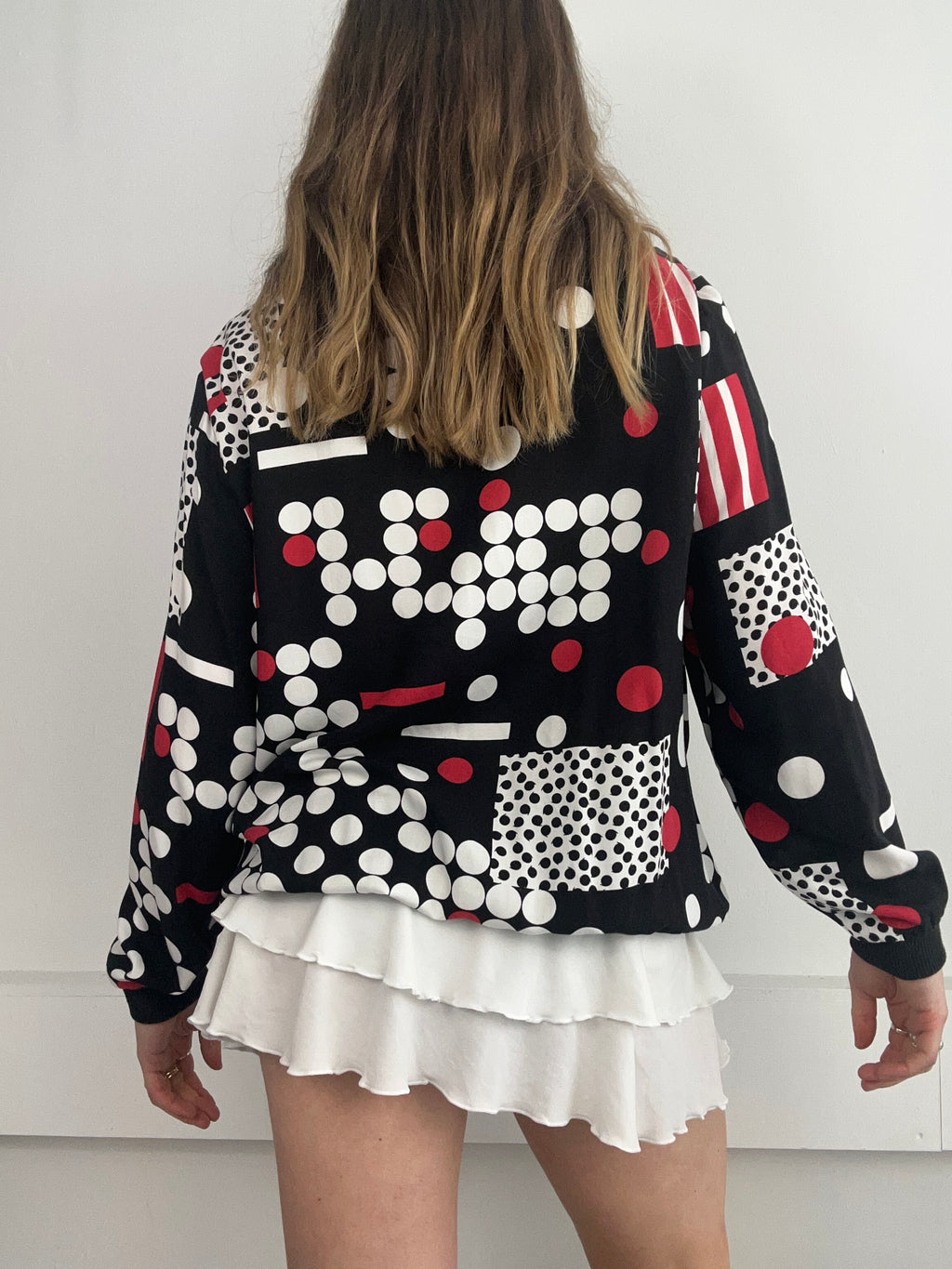 Polkadot Light Bomber Jacket Size 10