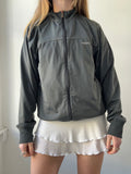 Reebok Grey Track Jacket Size M