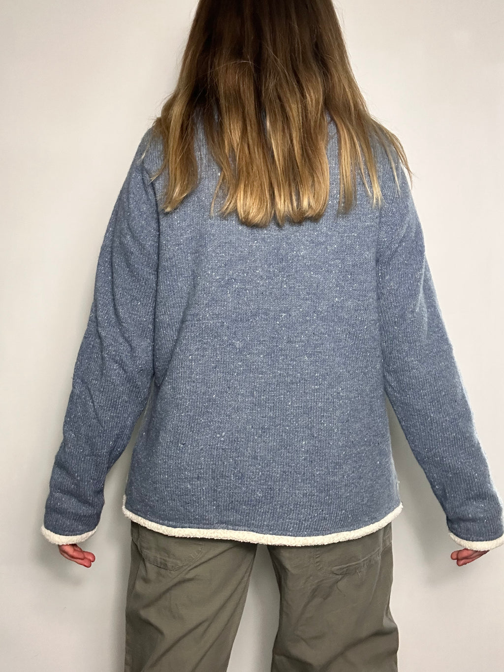 Sherling Lined Cardi Size L