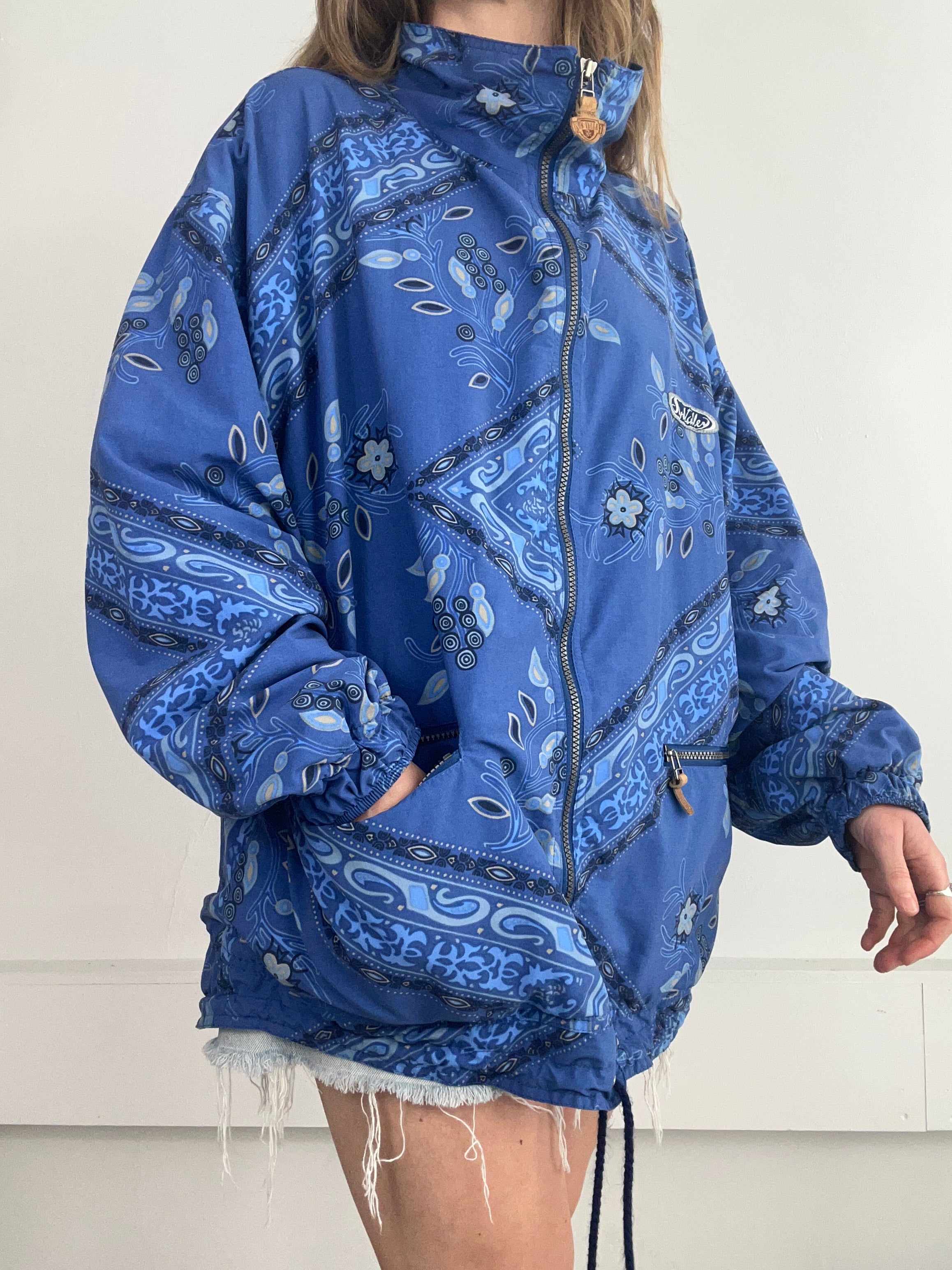 90's Blue Jacket Size Xl