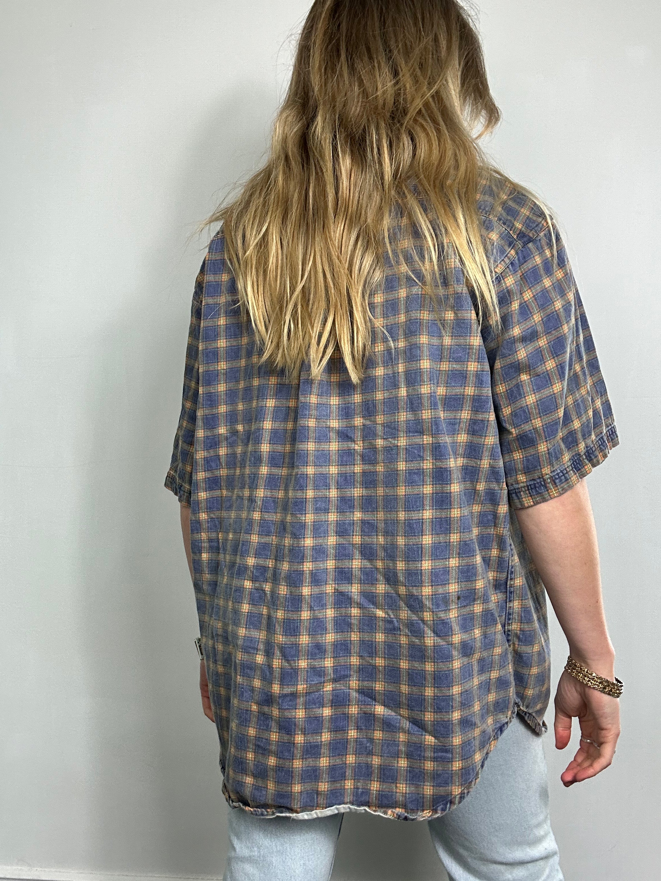 Tartan 90's Shirt Size L