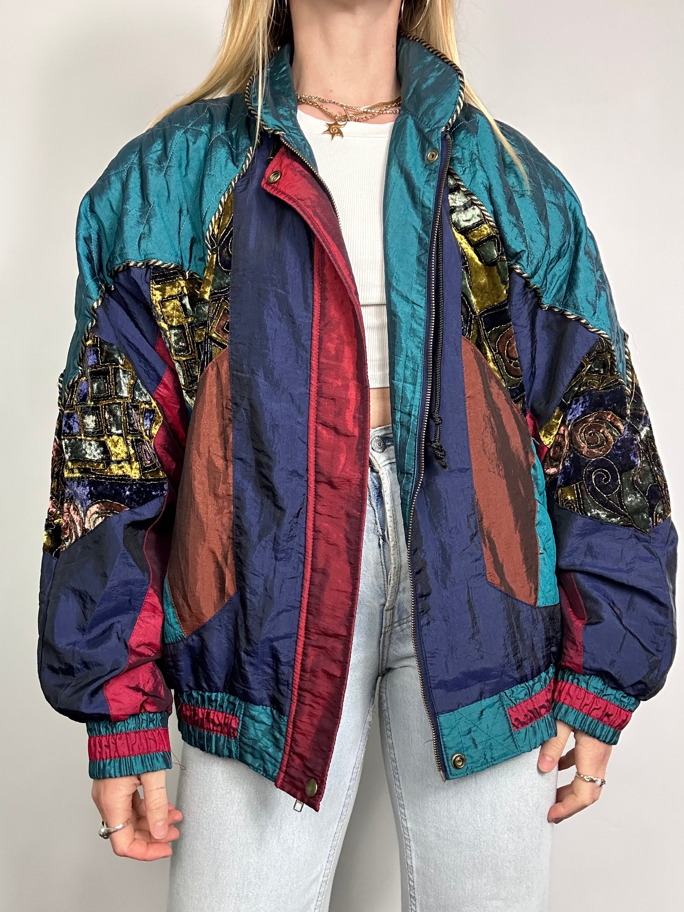 80's Bomber Jacket Size M