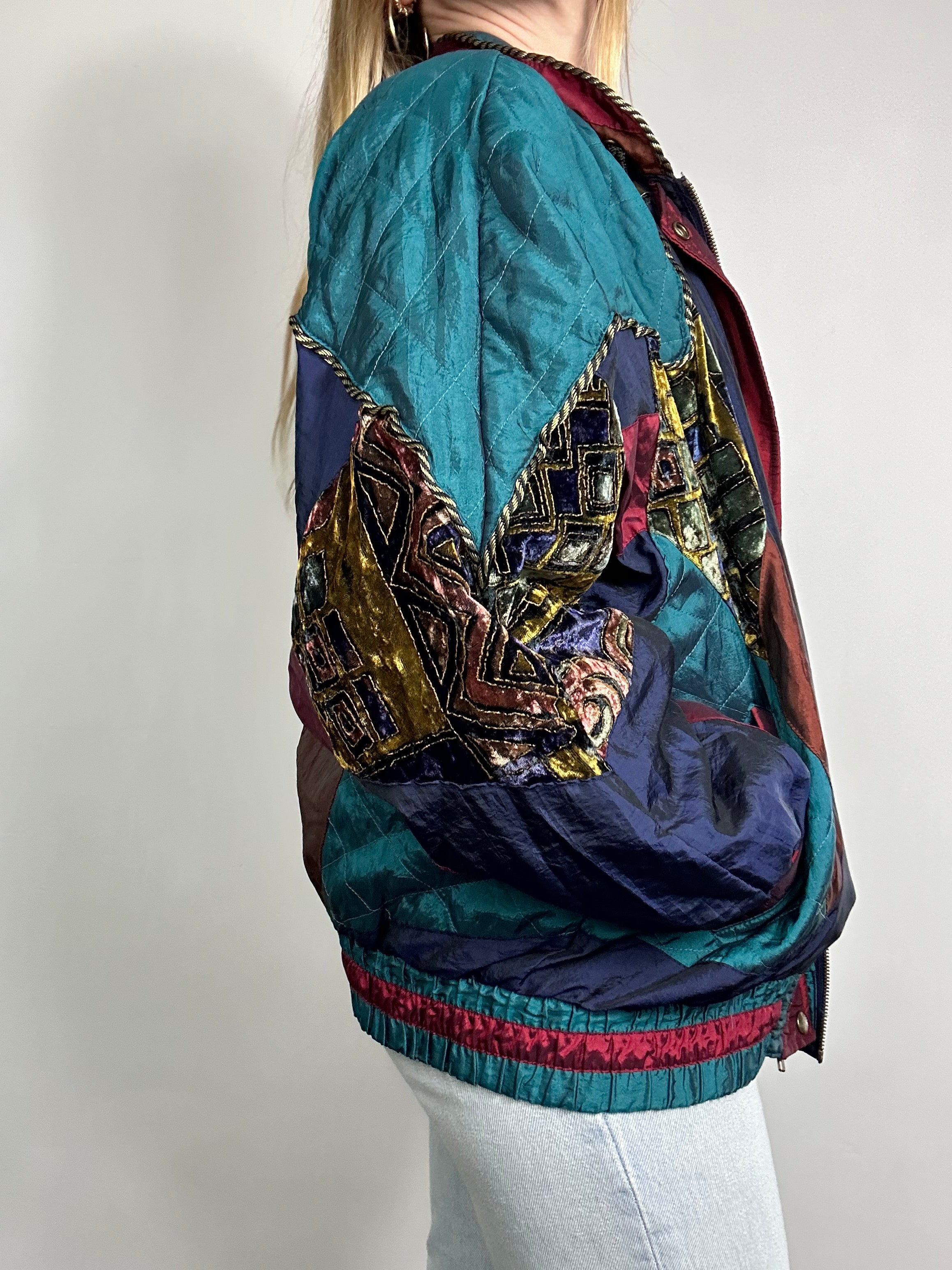 80's Bomber Jacket Size M