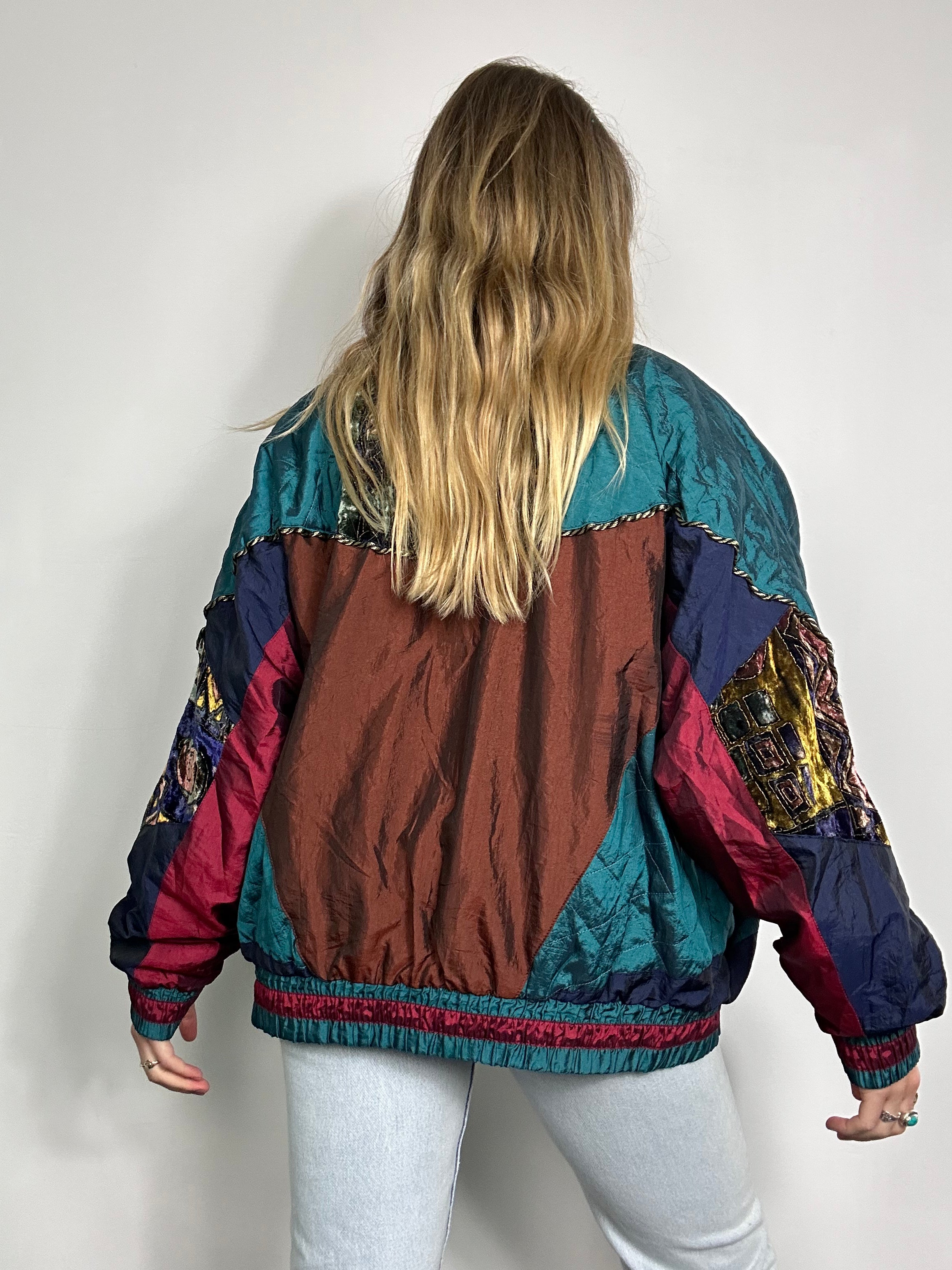 80's Bomber Jacket Size M