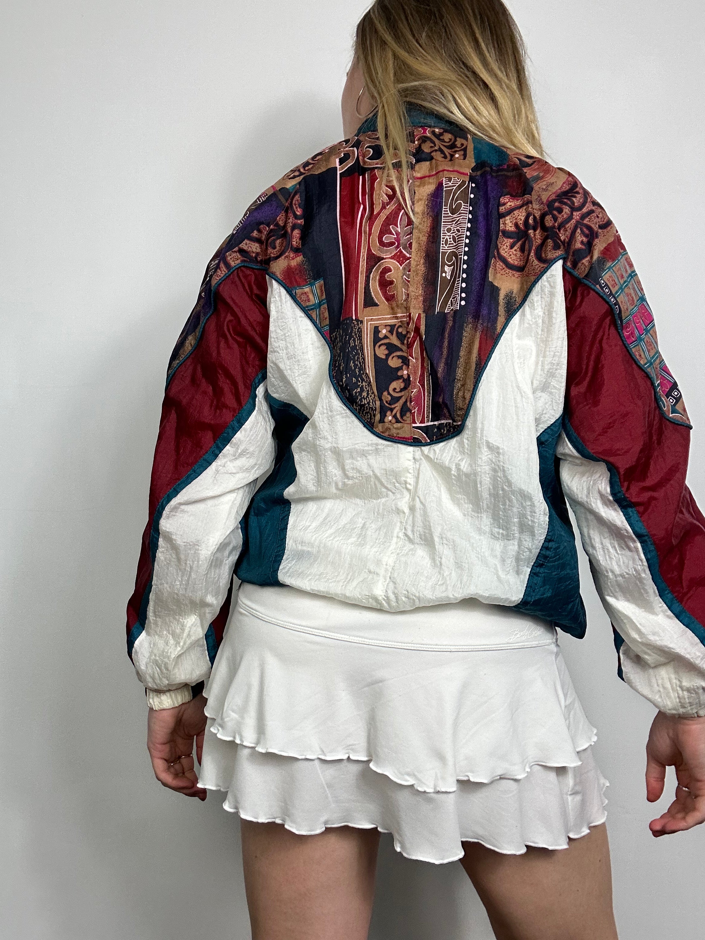 Wine80's Shell Jacket Size S