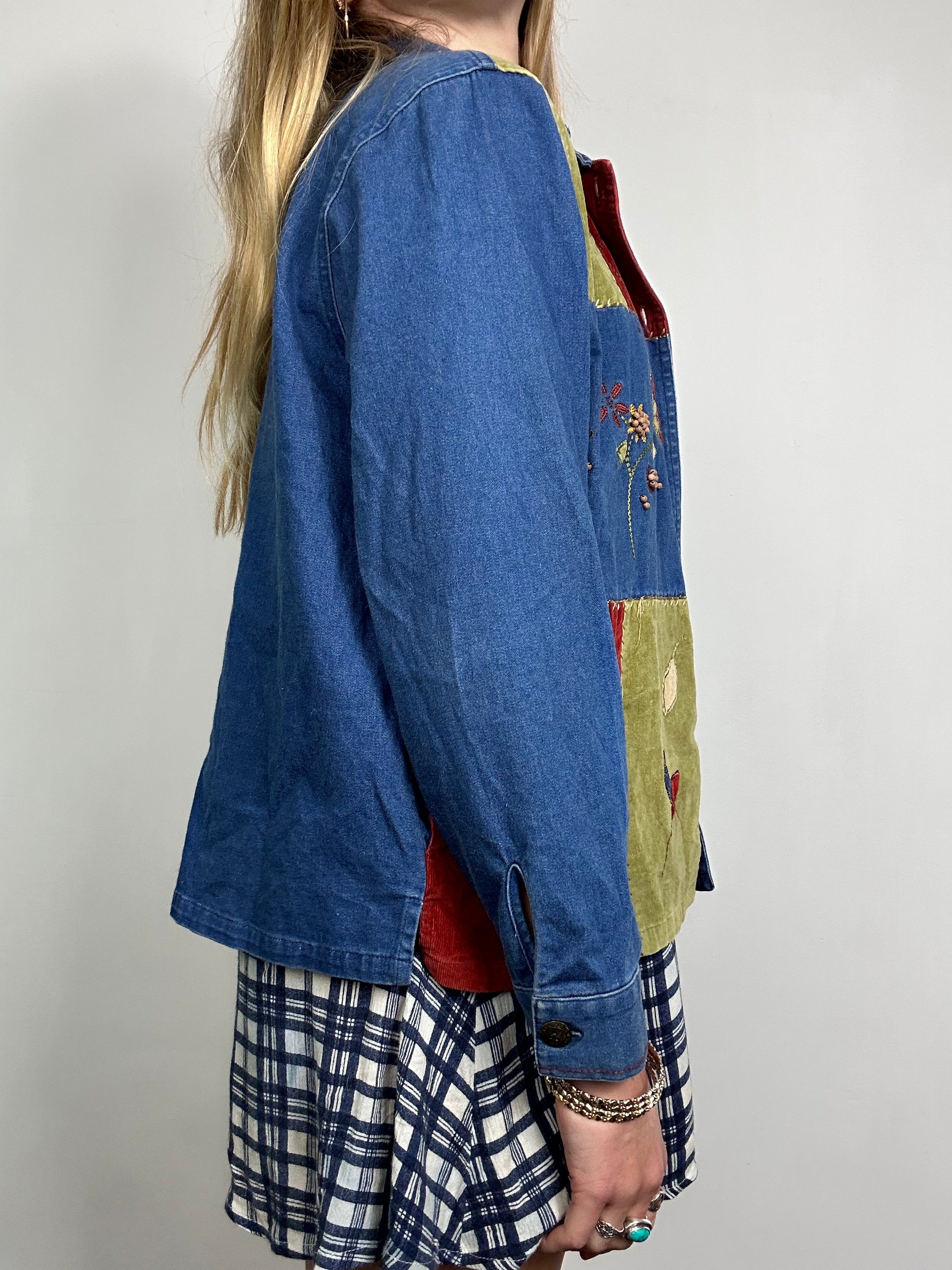 Autumnal Denim Jacket Size 10