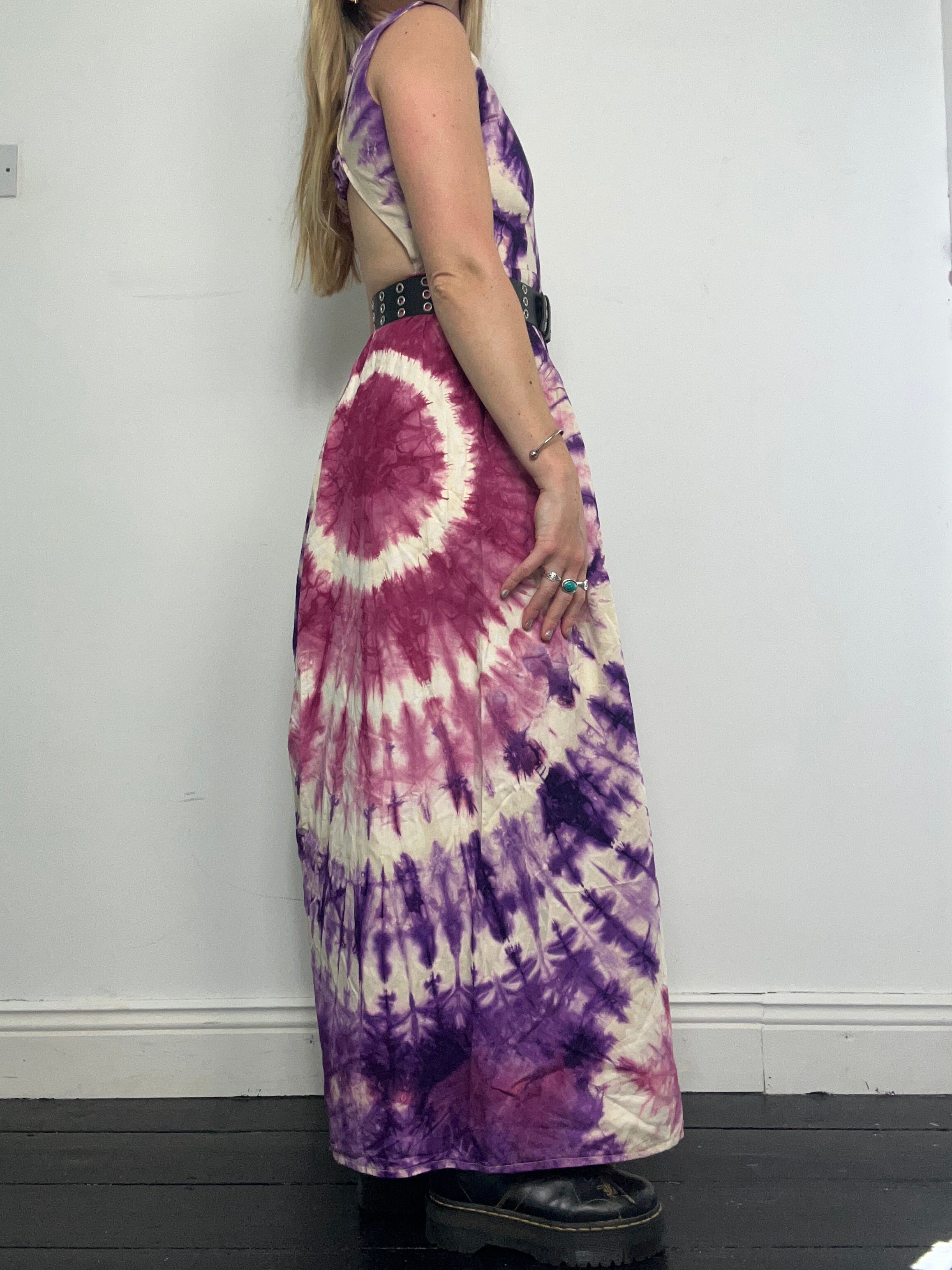 Tie Dye Maxi Dress Size 8