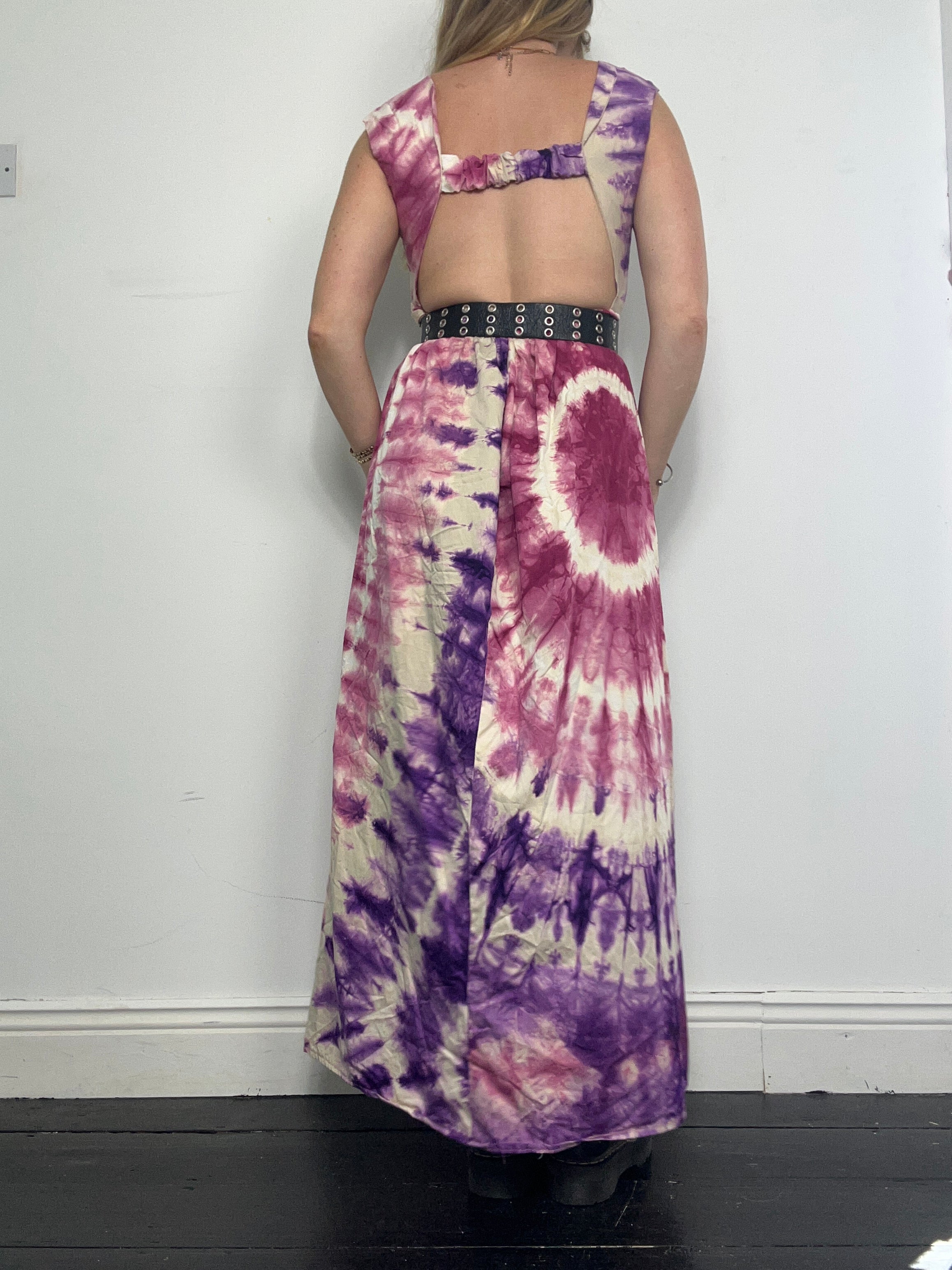 Tie Dye Maxi Dress Size 8