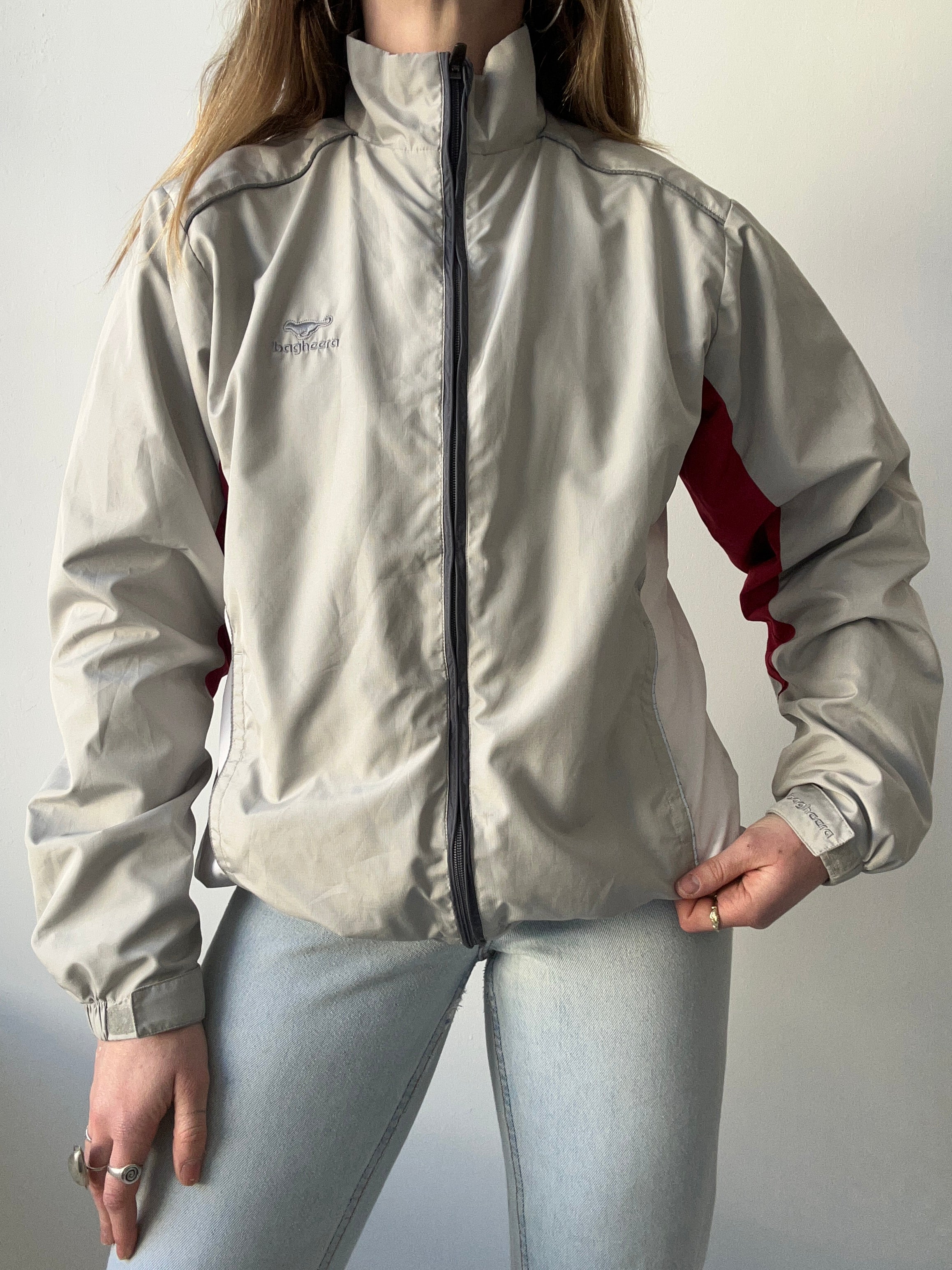 Grey Track Jacket Size 10