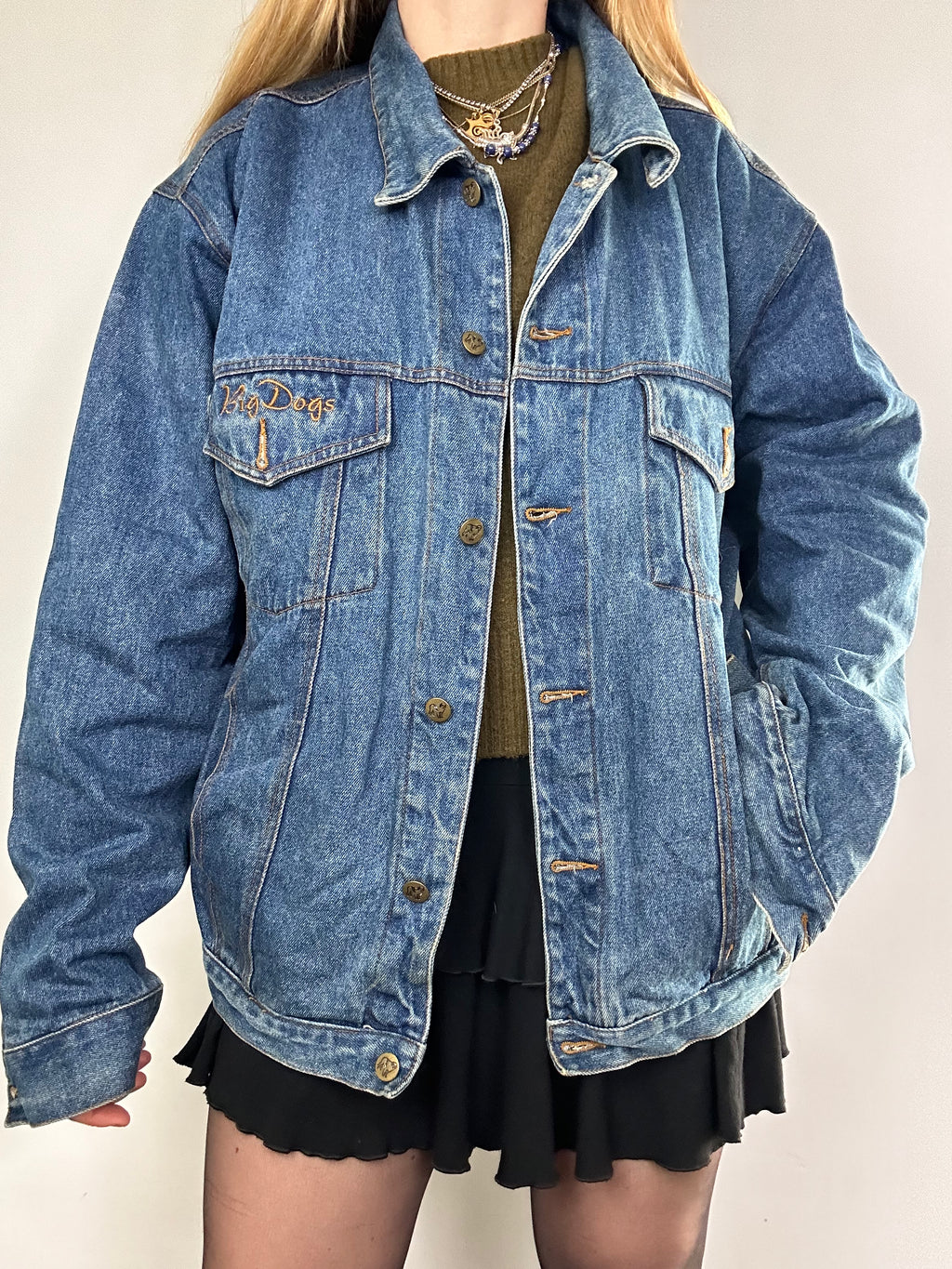 Big Dawgs Denim Jacket Size L