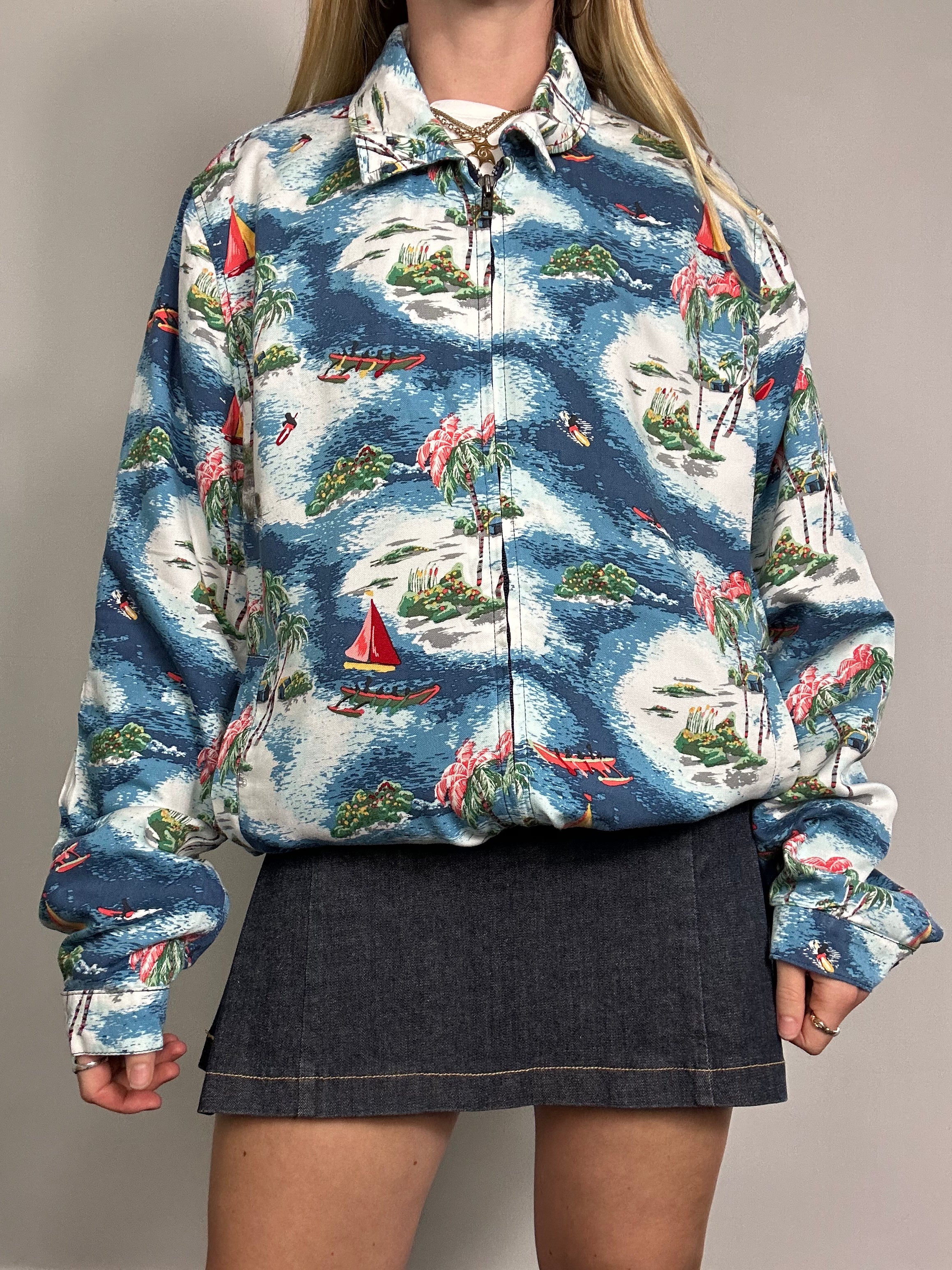 Sailing Hawaii Jacket Size L