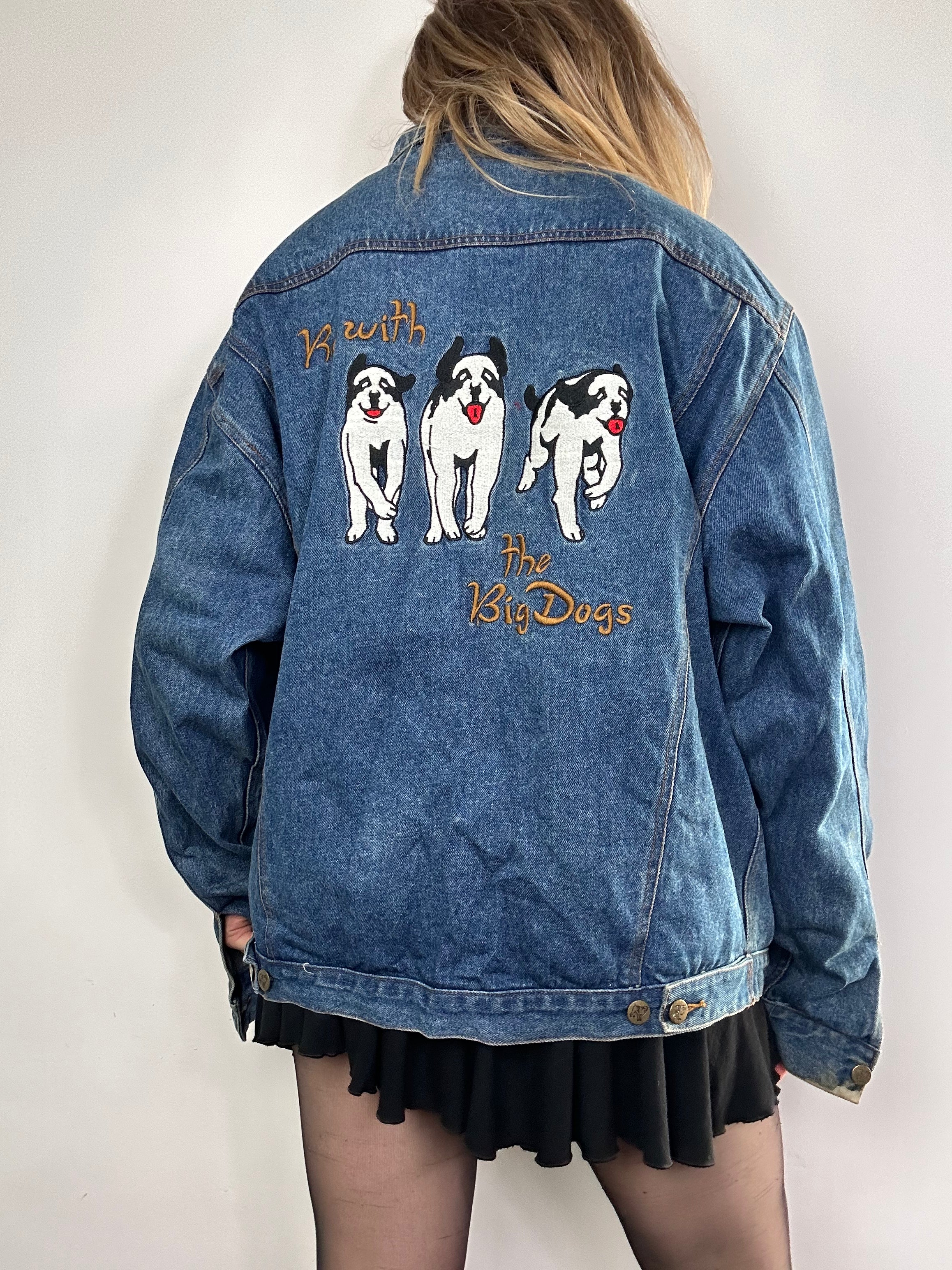 Big Dawgs Denim Jacket Size L