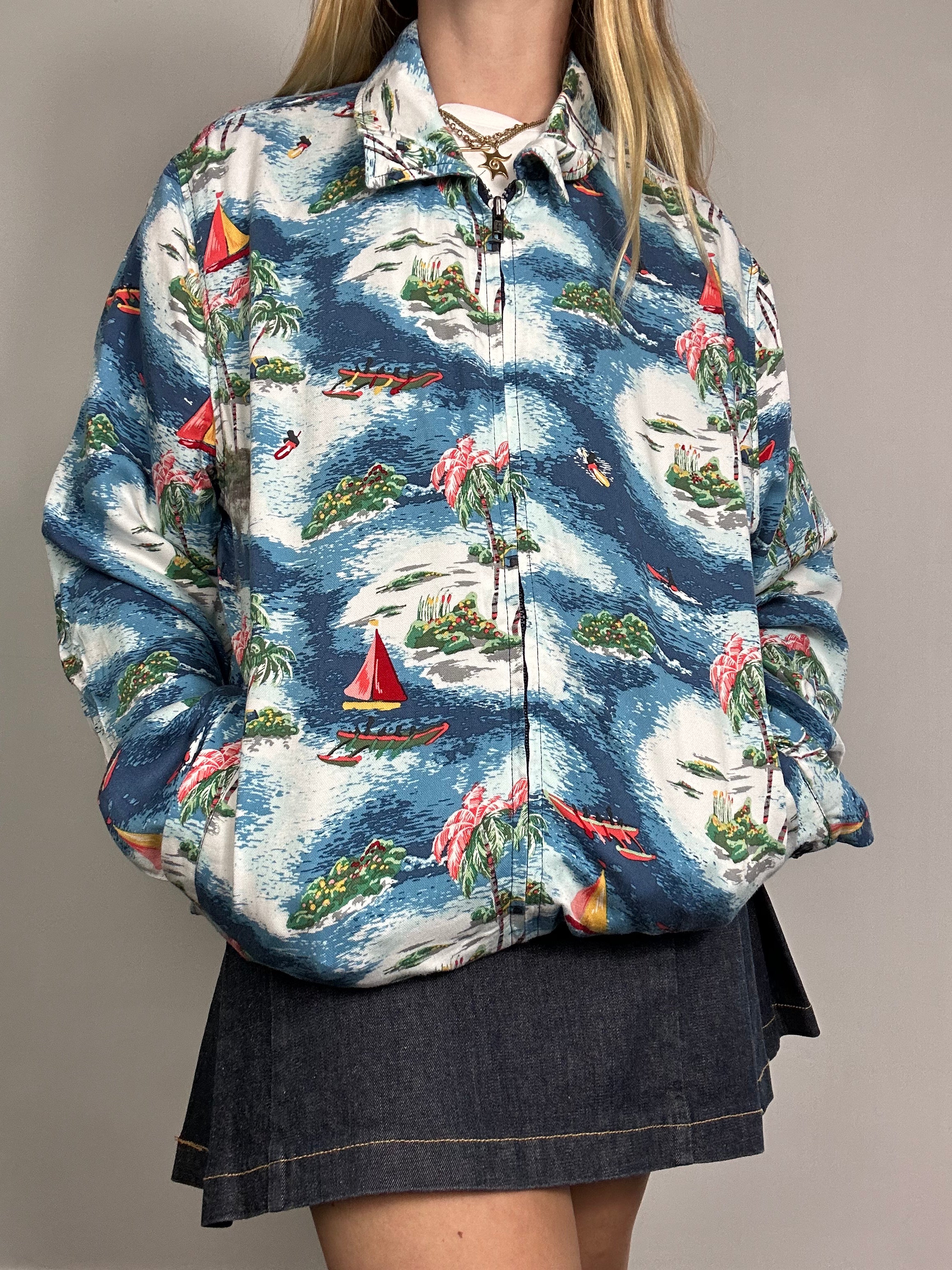 Sailing Hawaii Jacket Size L