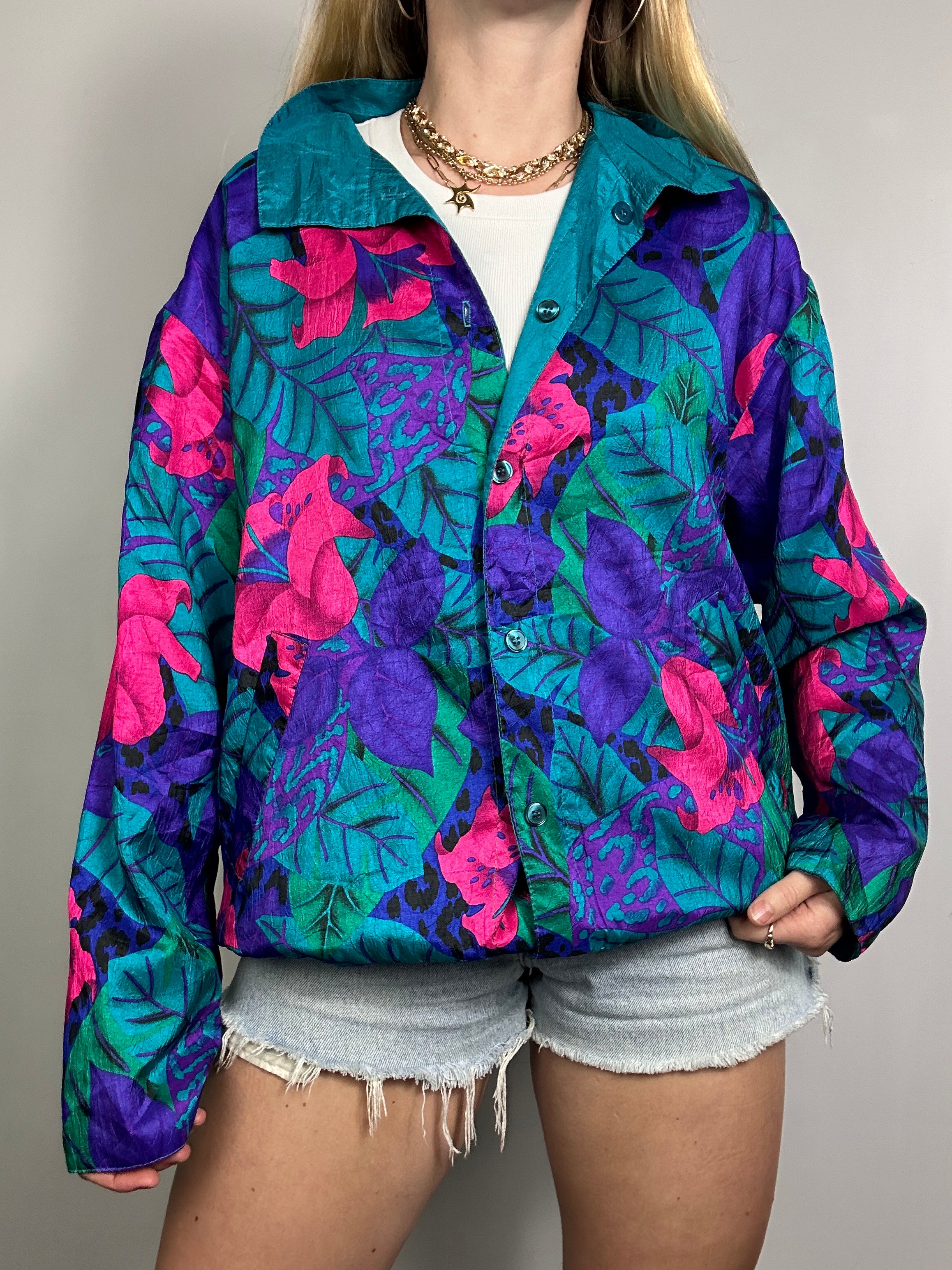 Reversible 80's Jacket Size 12/14