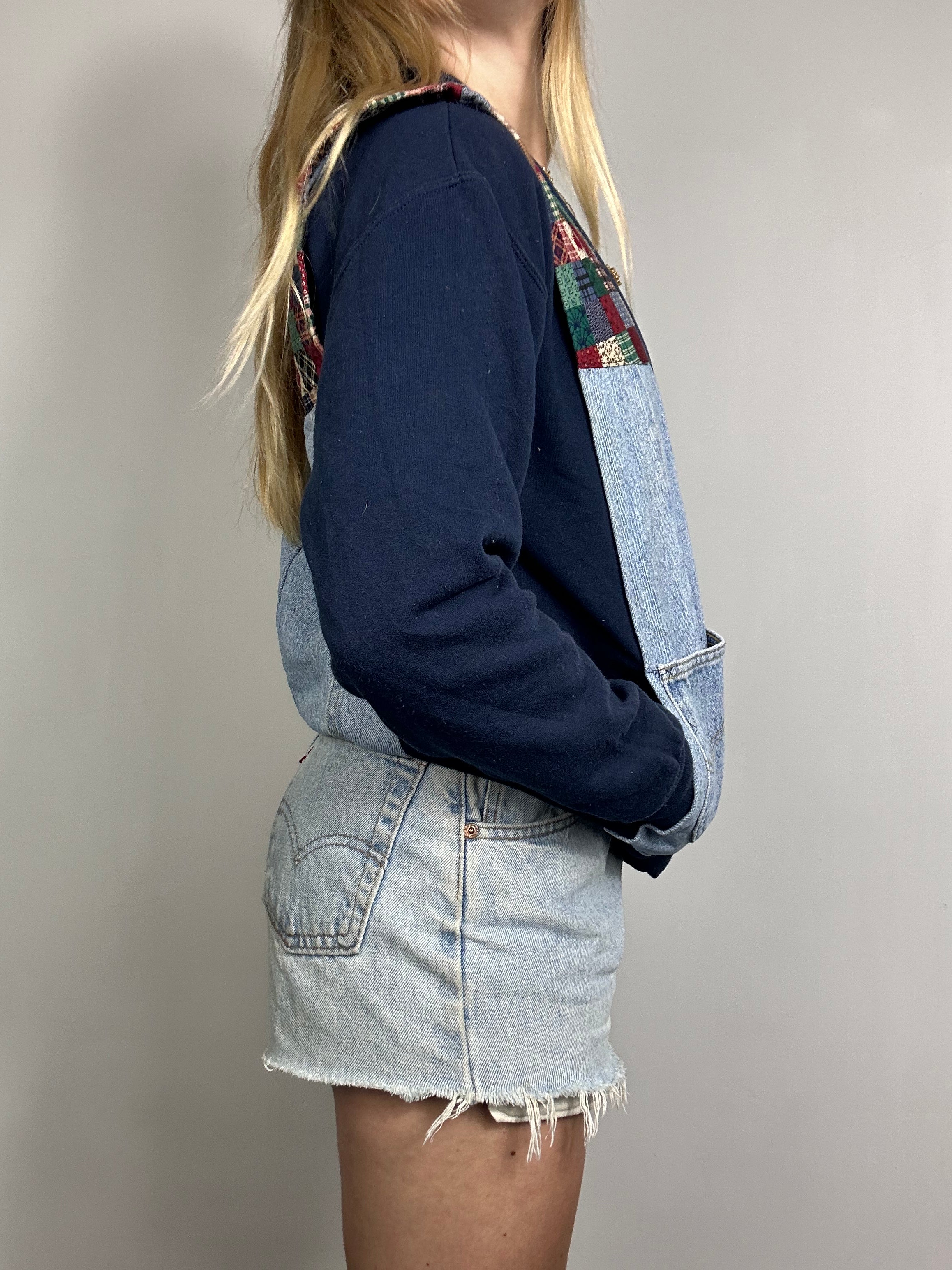 Denim Cardigan 90's Size S