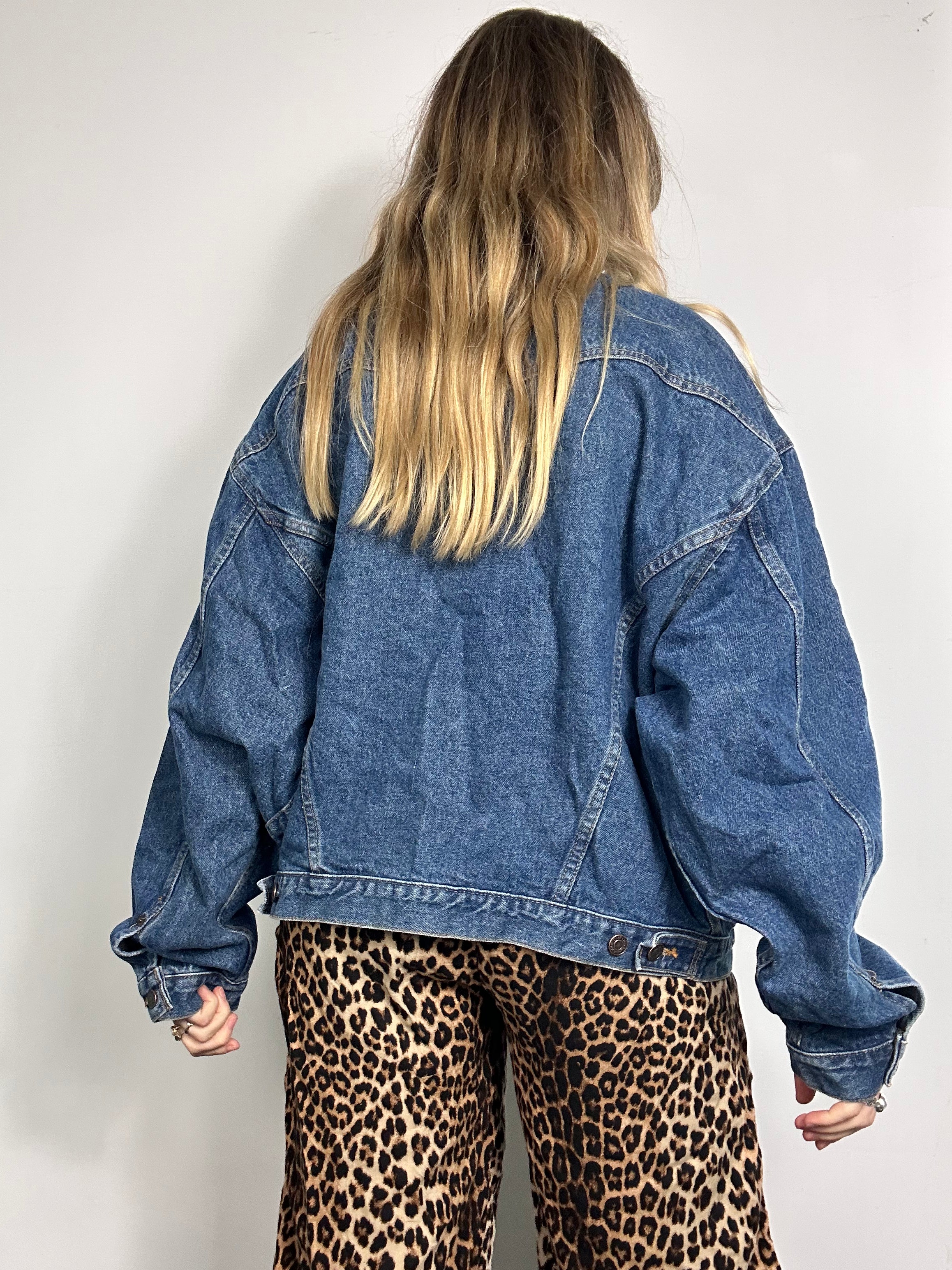 Indigo 90's Denim Jacket Size L