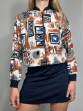 Lightweight 90's Bomber Jacket Size Xs