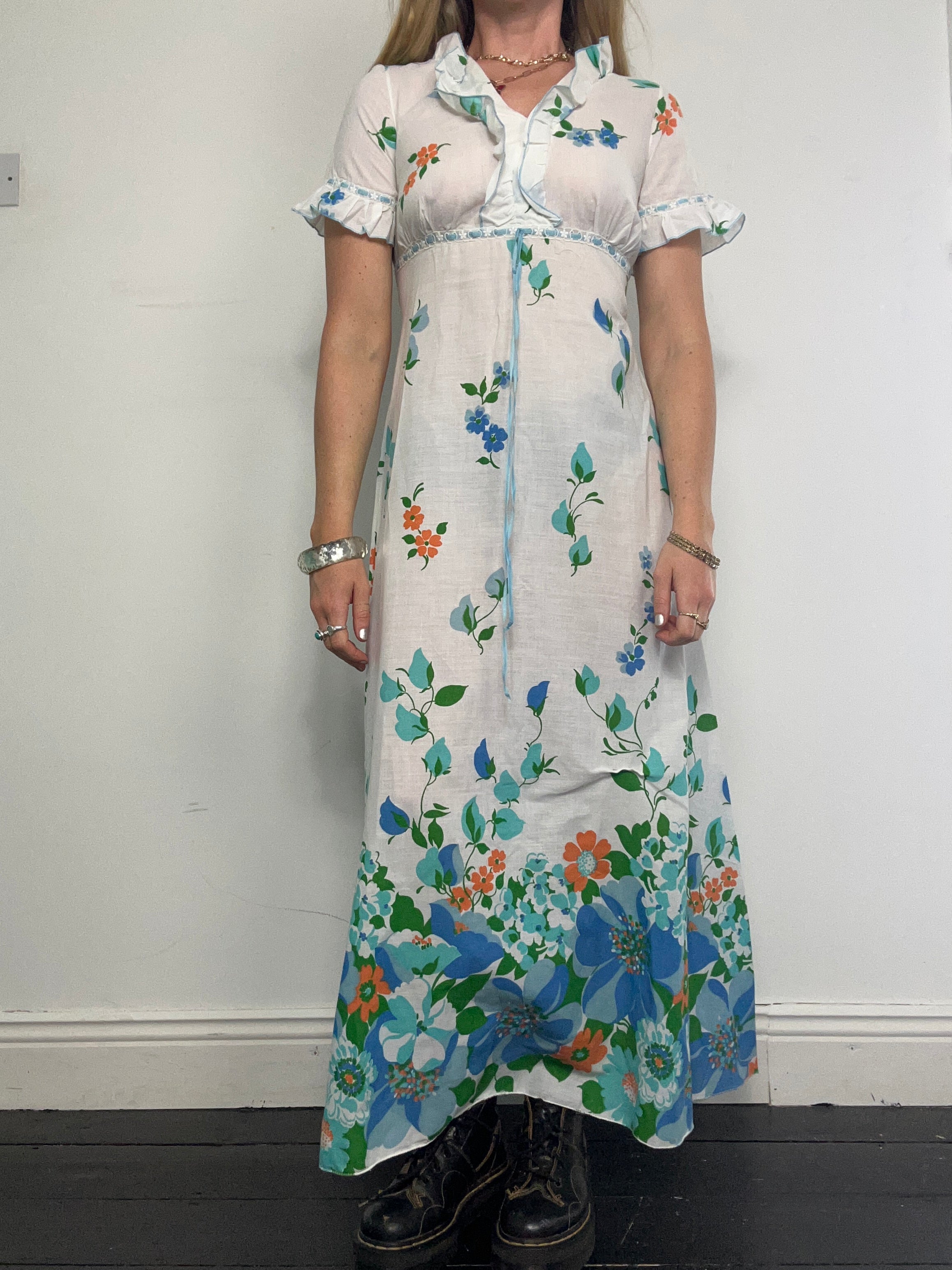 70's Maxi Dress Size 8