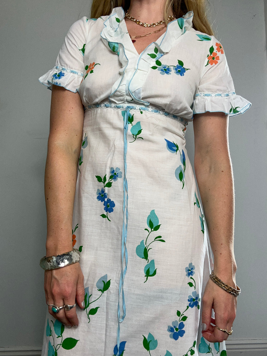 70's Maxi Dress Size 8