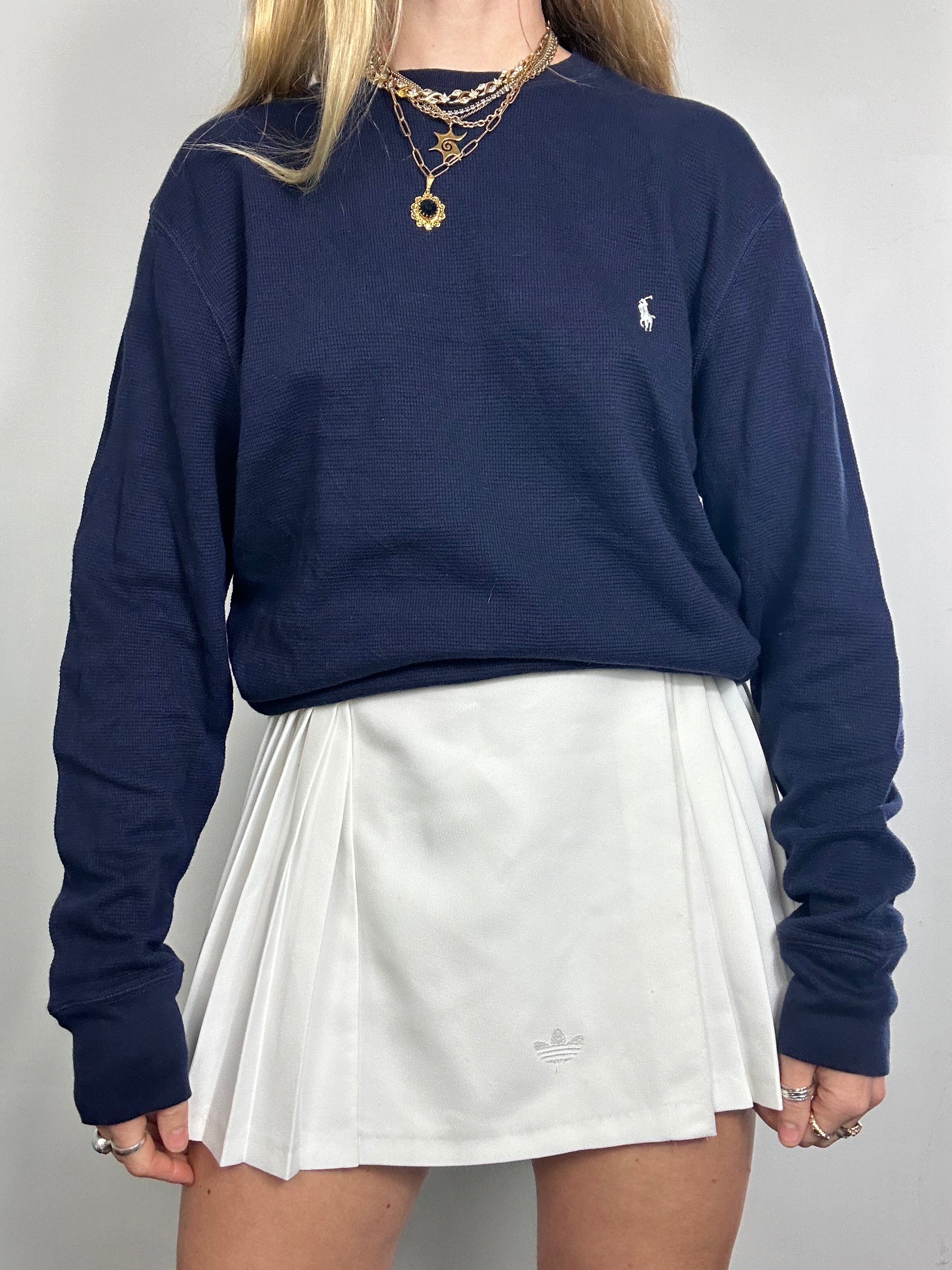 Ralph Lauren Navy Long Sleeve Size M