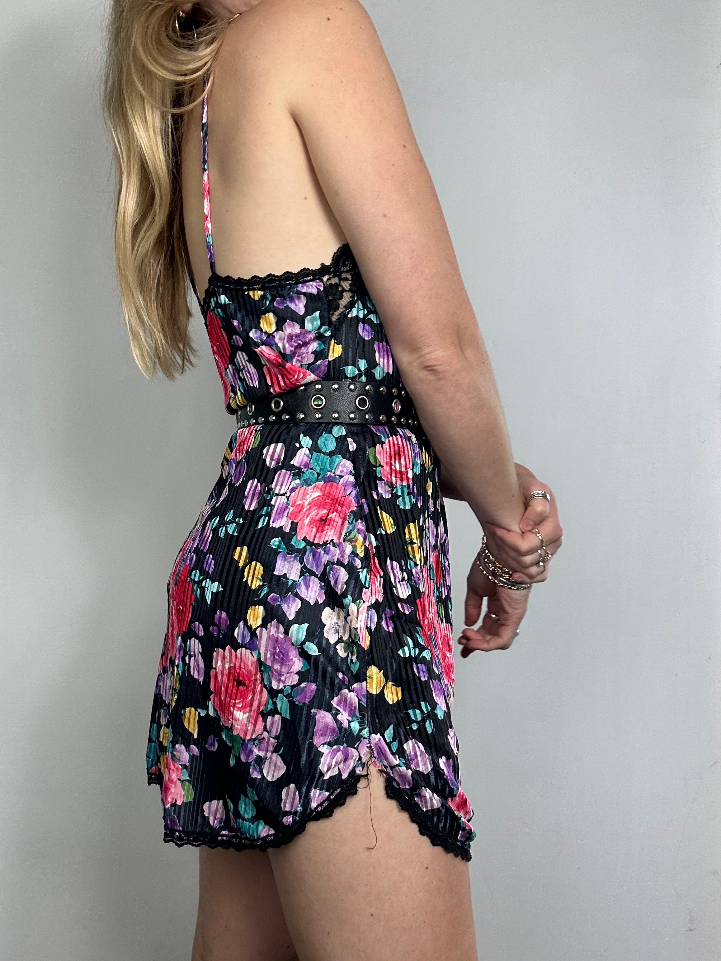 Floral Lace Slip Dress Size 12