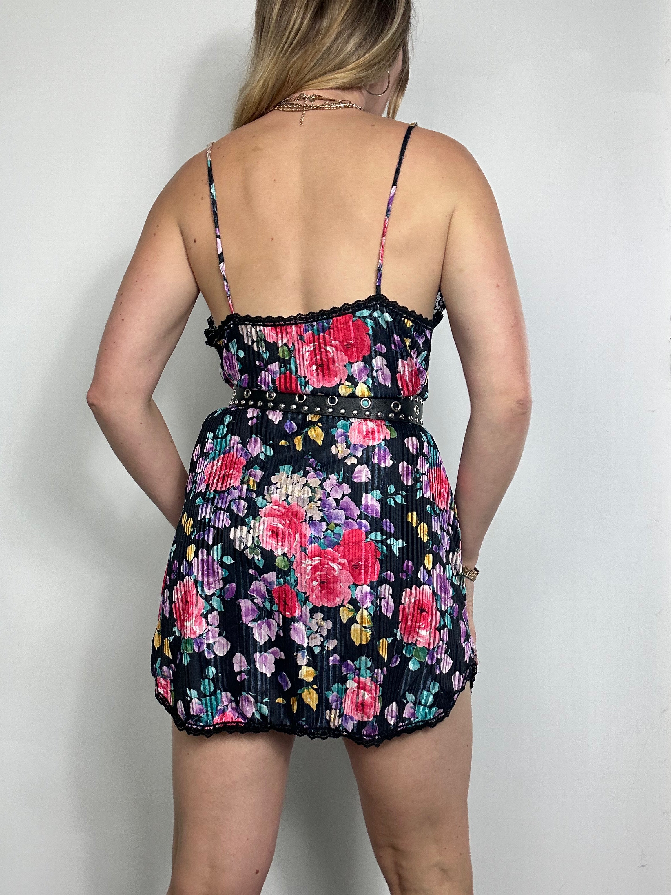 Floral Lace Slip Dress Size 12