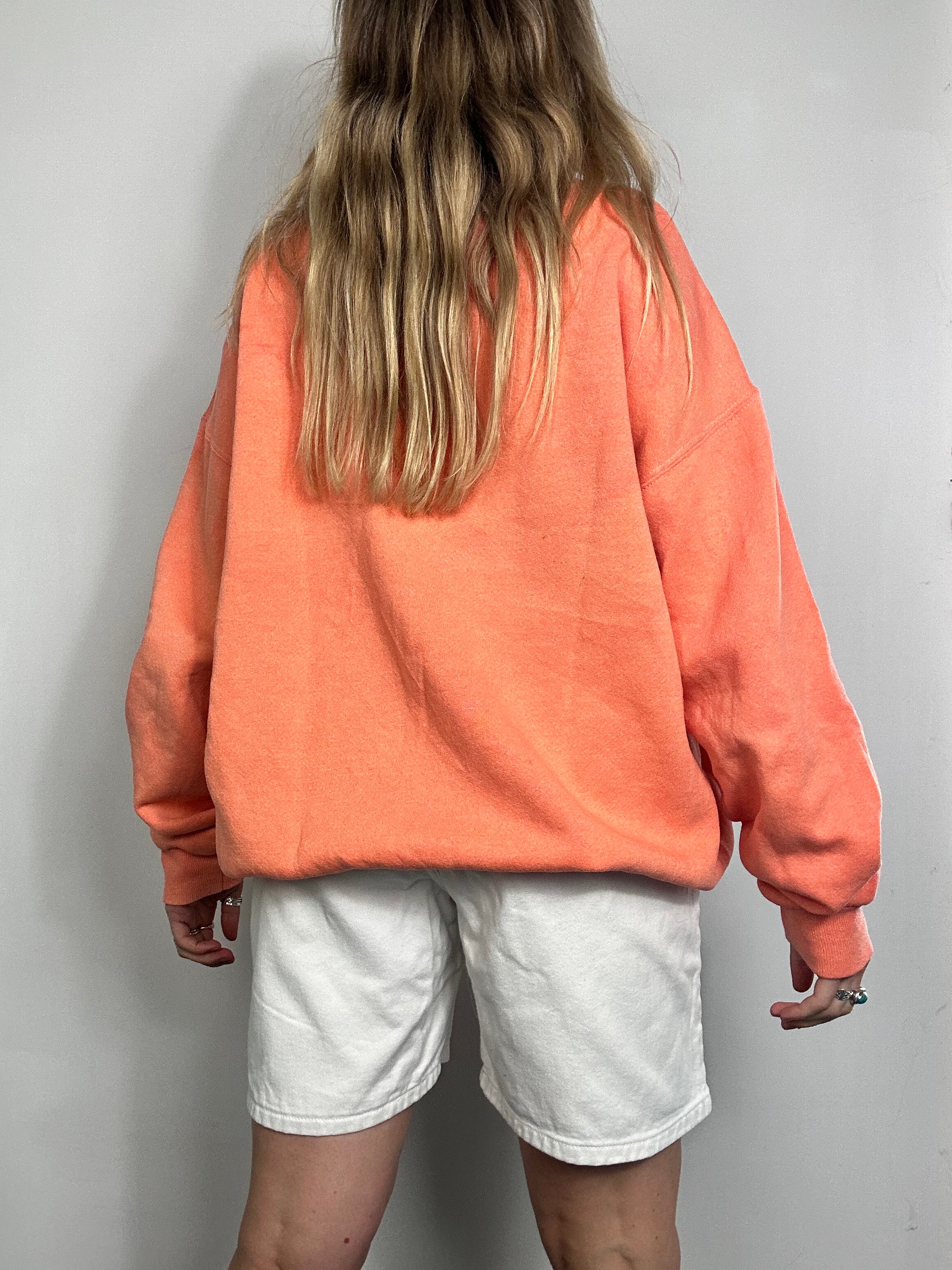 Granma Is The heart Peach Sweater Size L