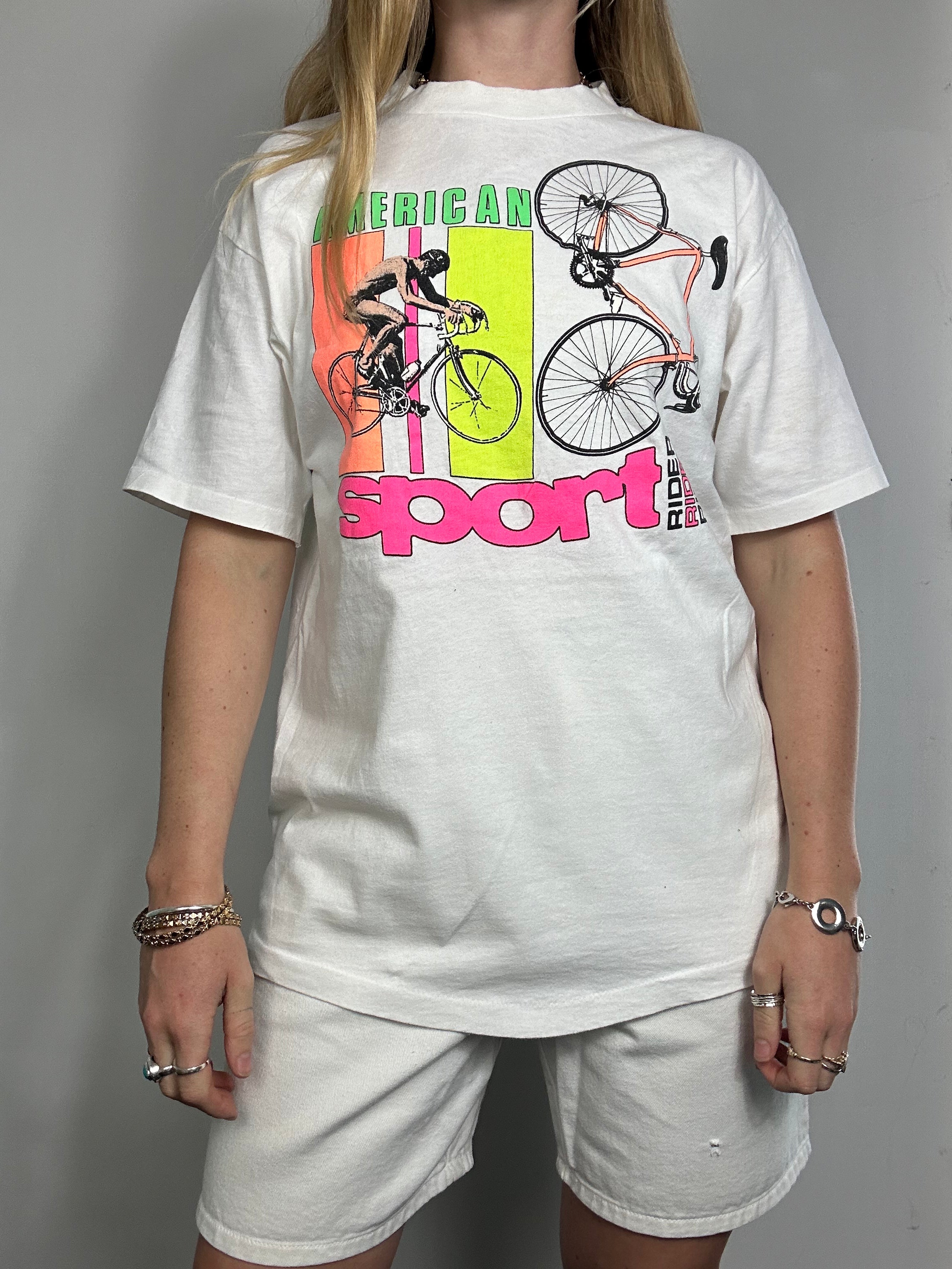 1980's Cycle Tee Size M