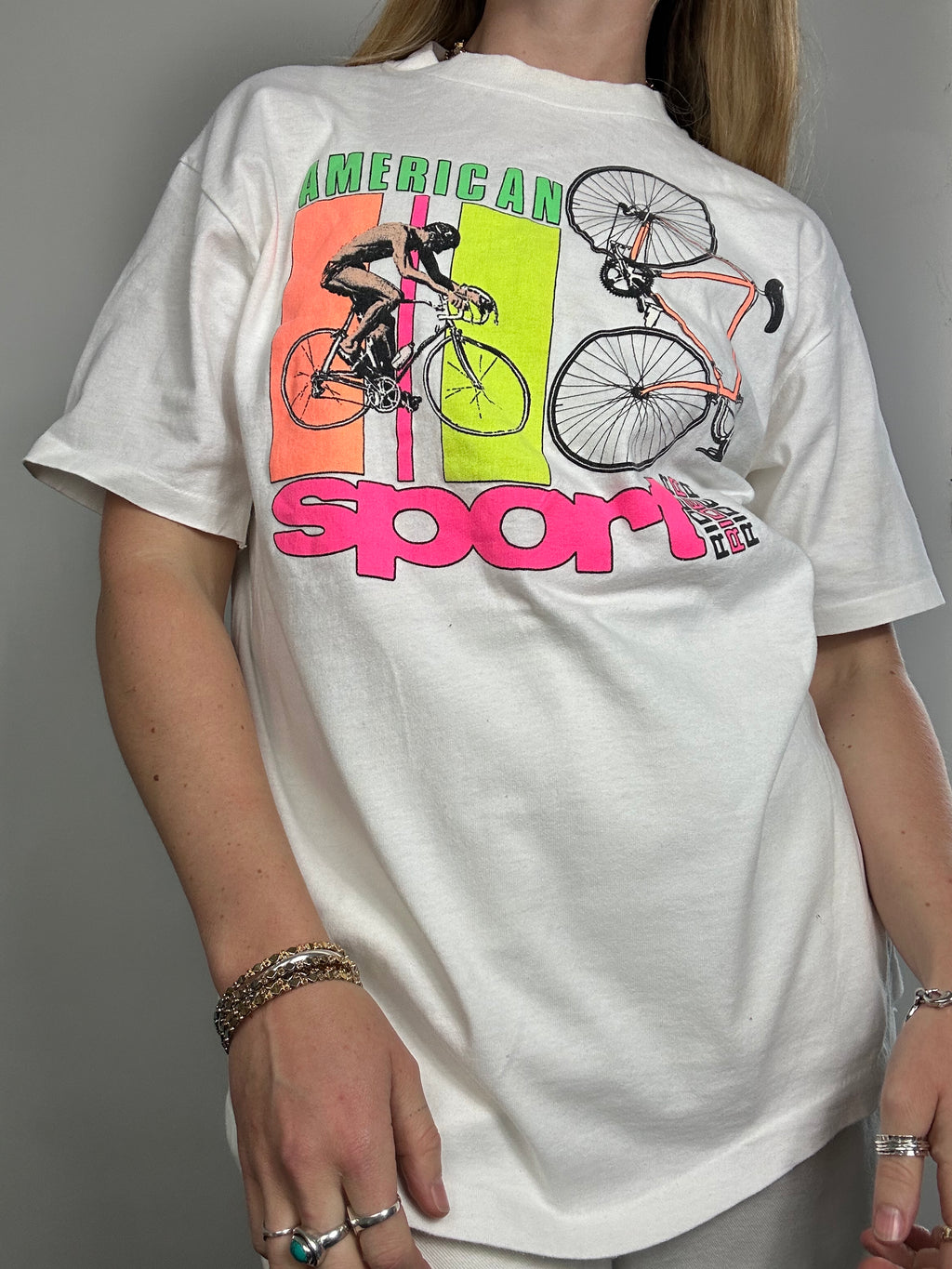 1980's Cycle Tee Size M