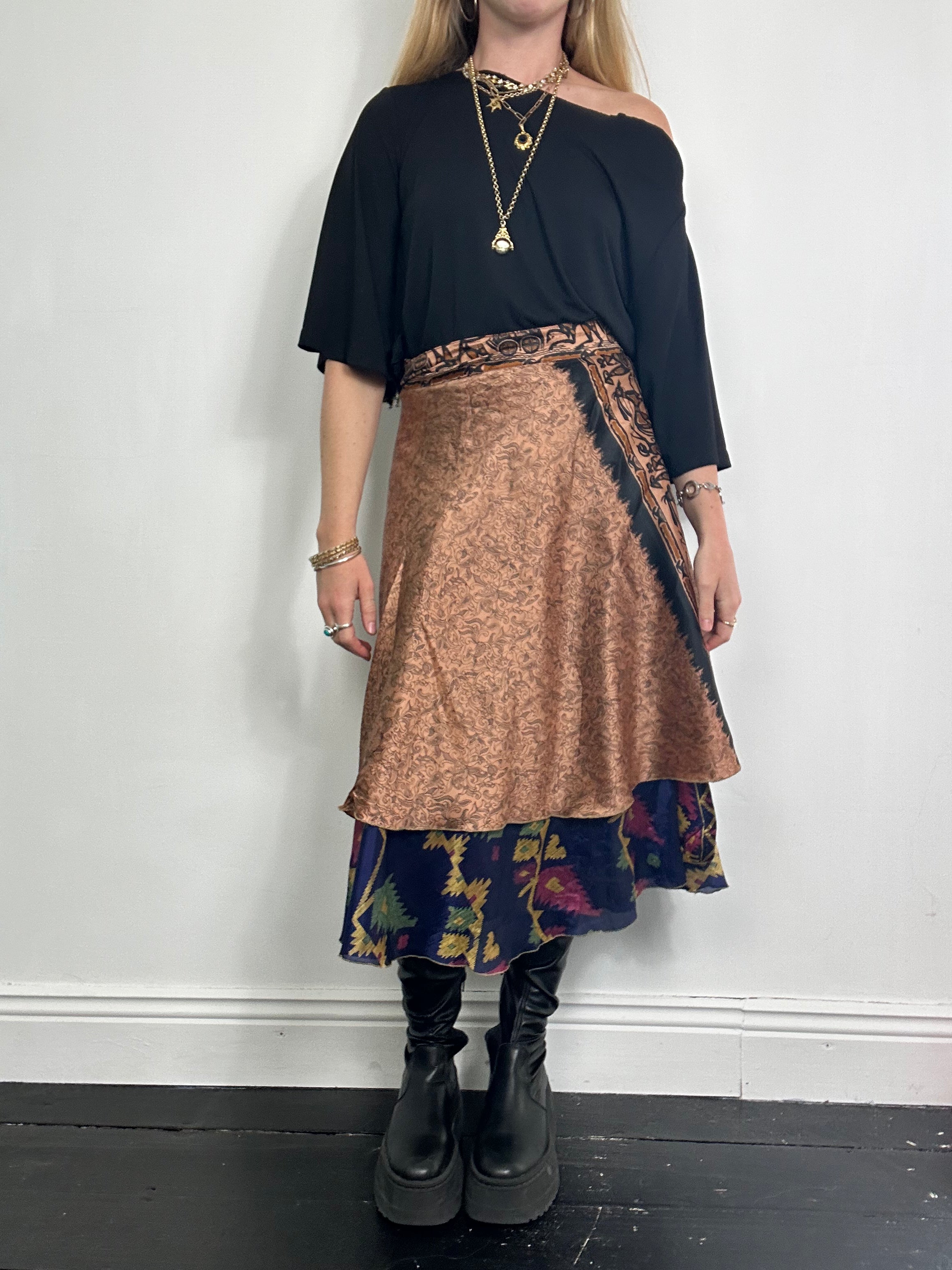 Bronze Wrap Skirt One Size fits All