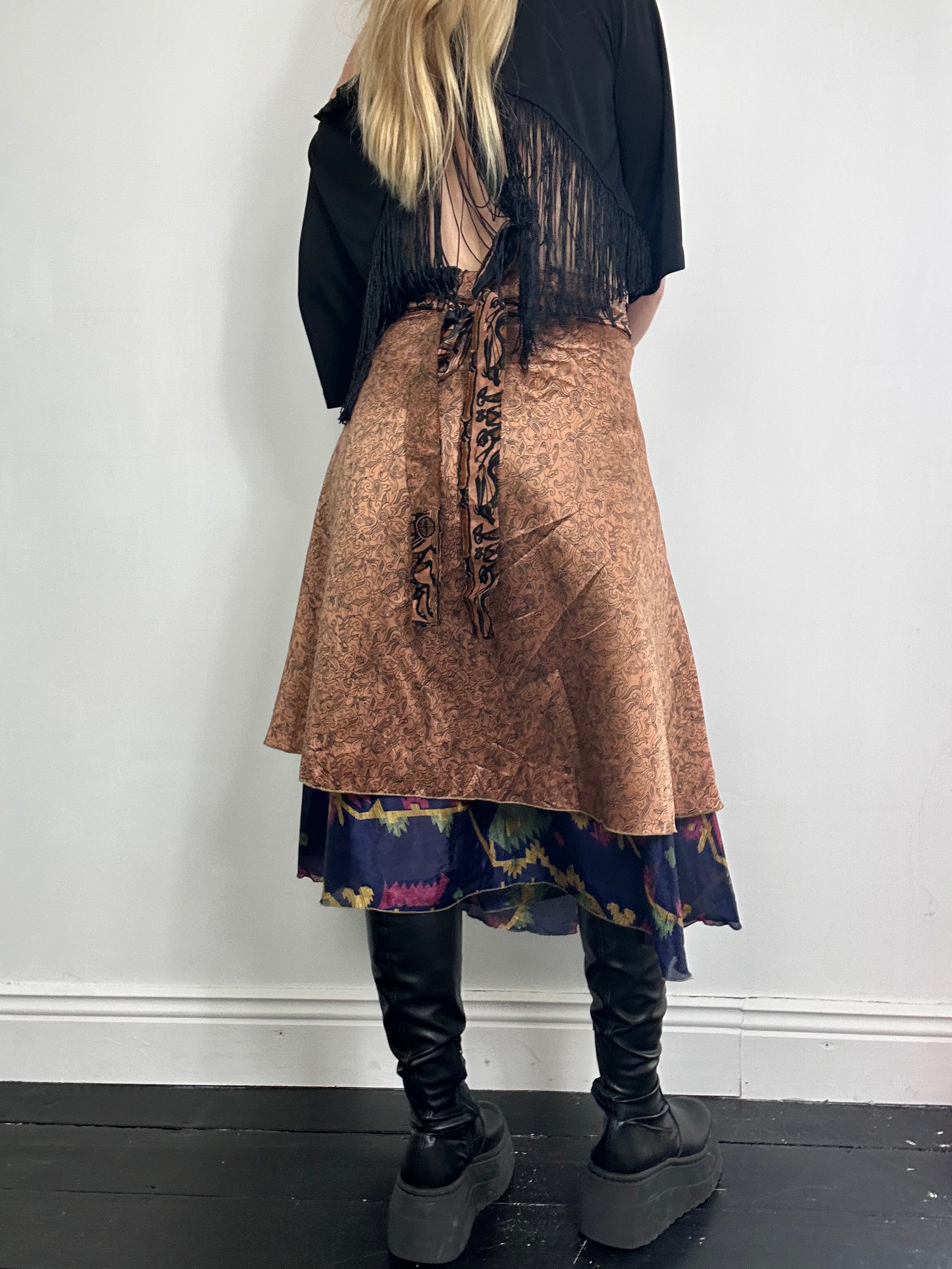 Bronze Wrap Skirt One Size fits All