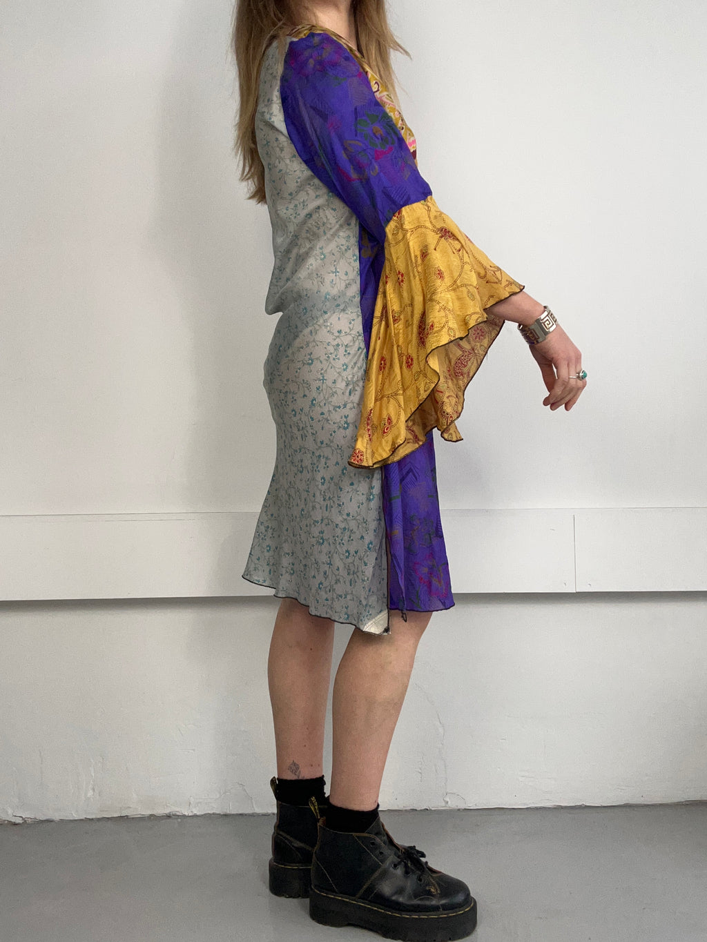 100% Silk Dress Size 10/12