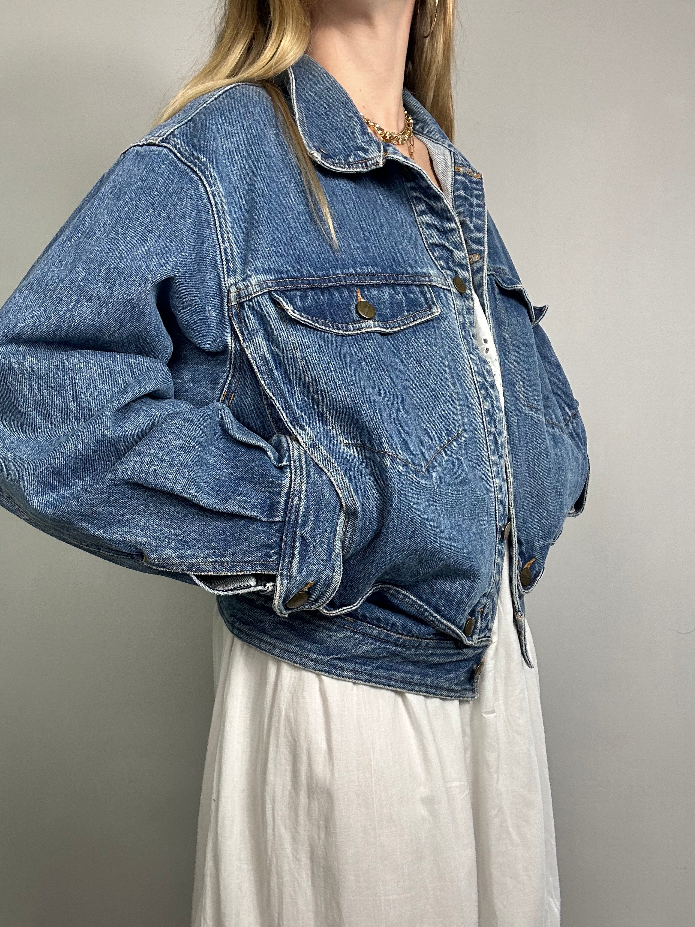 Denim 80's Jacket Size M