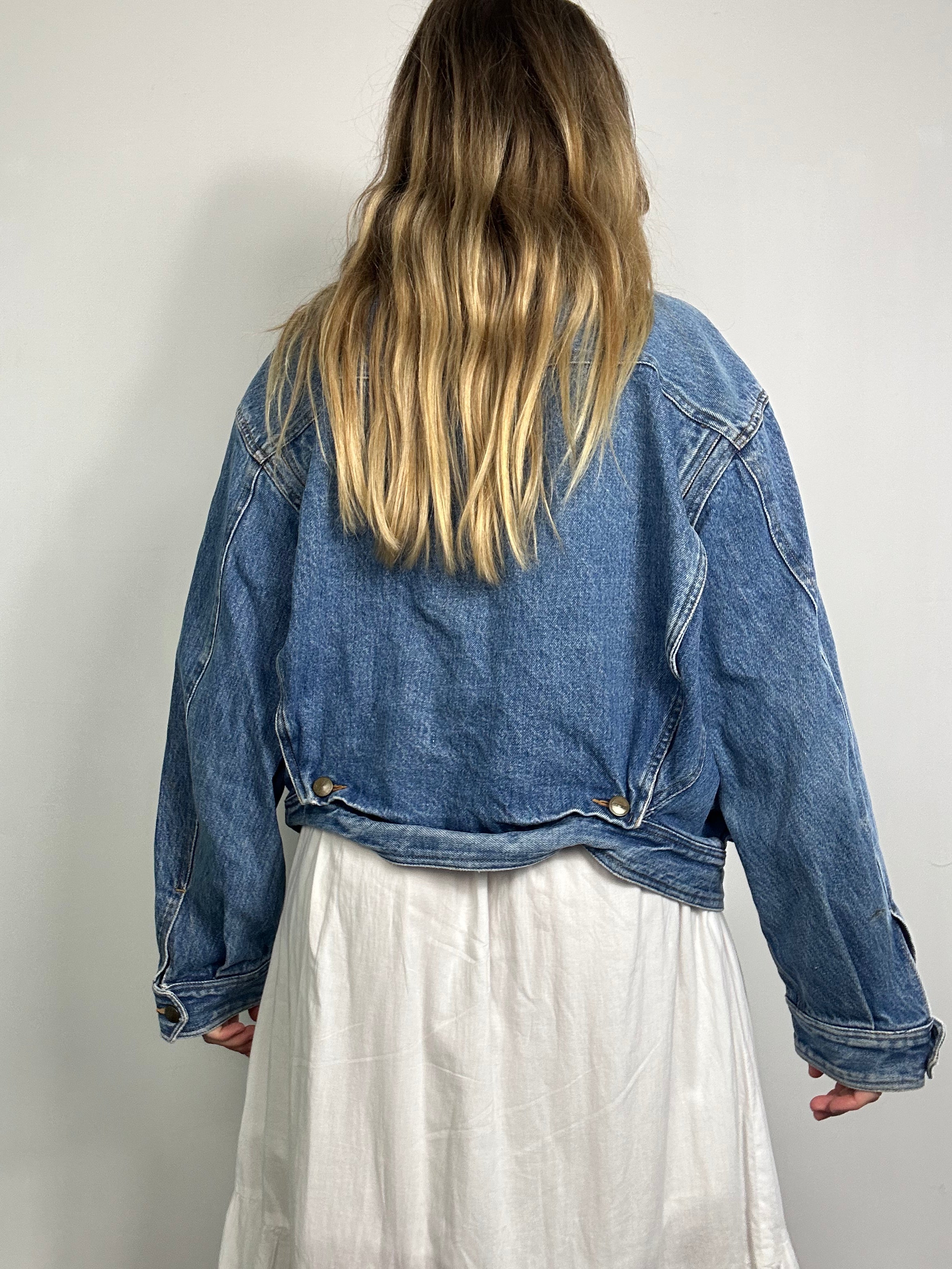 Denim 80's Jacket Size M